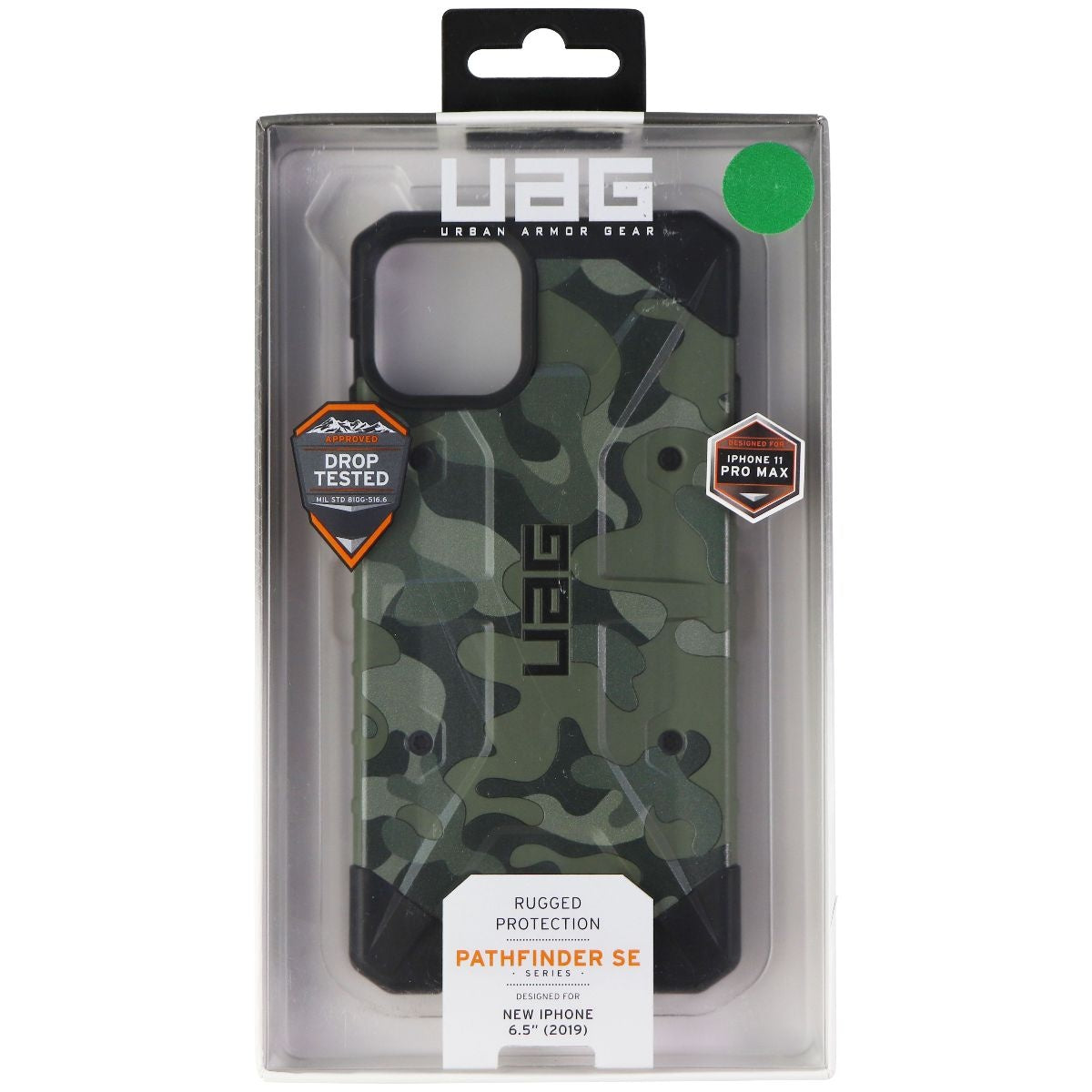 Urban Armor Gear Pathfinder SE Series Case for iPhone 11 Pro Max - Forest Camo Cell Phone - Cases, Covers & Skins Urban Armor Gear - Simple Cell Bulk Wholesale Pricing - USA Seller