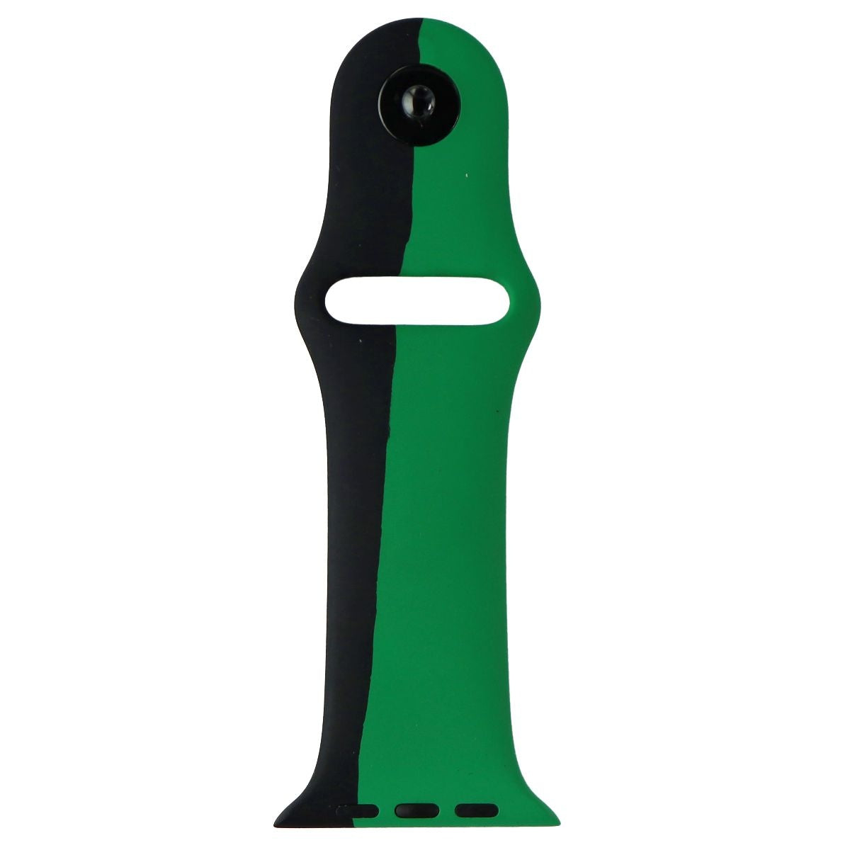 Apple (44mm) Replacement Clasp for Apple Watch 42/44/45mm - Unity (Black/Green) Smart Watch Accessories - Watch Bands Apple - Simple Cell Bulk Wholesale Pricing - USA Seller