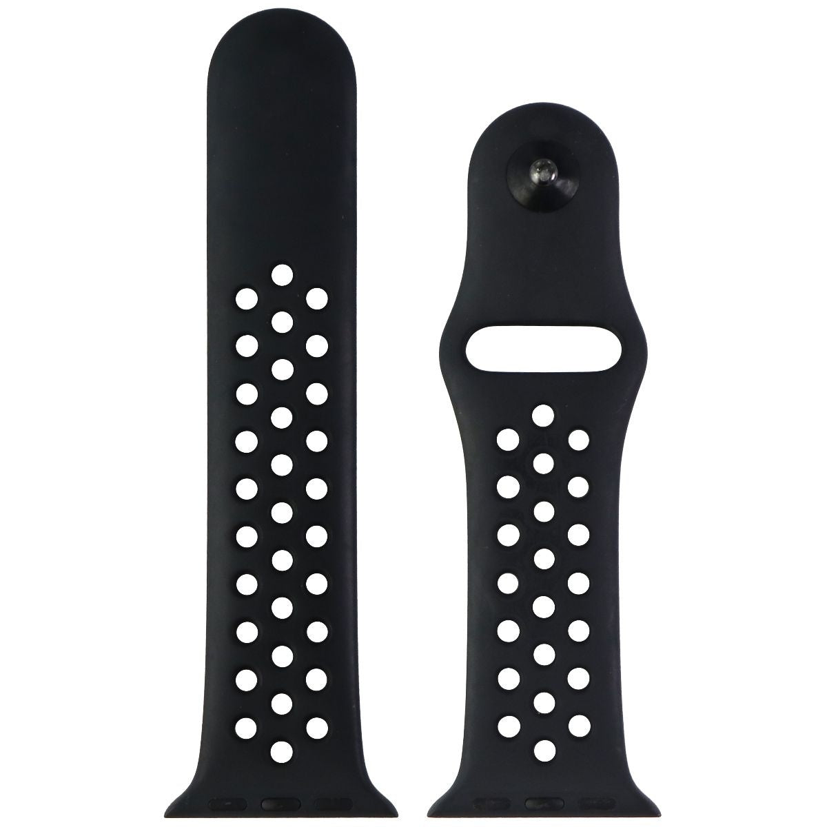 Apple 38mm Nike Sport Band for Apple Watch 38/40/41mm - Anthracite/Blk S/M Only Smart Watch Accessories - Watch Bands Apple - Simple Cell Bulk Wholesale Pricing - USA Seller