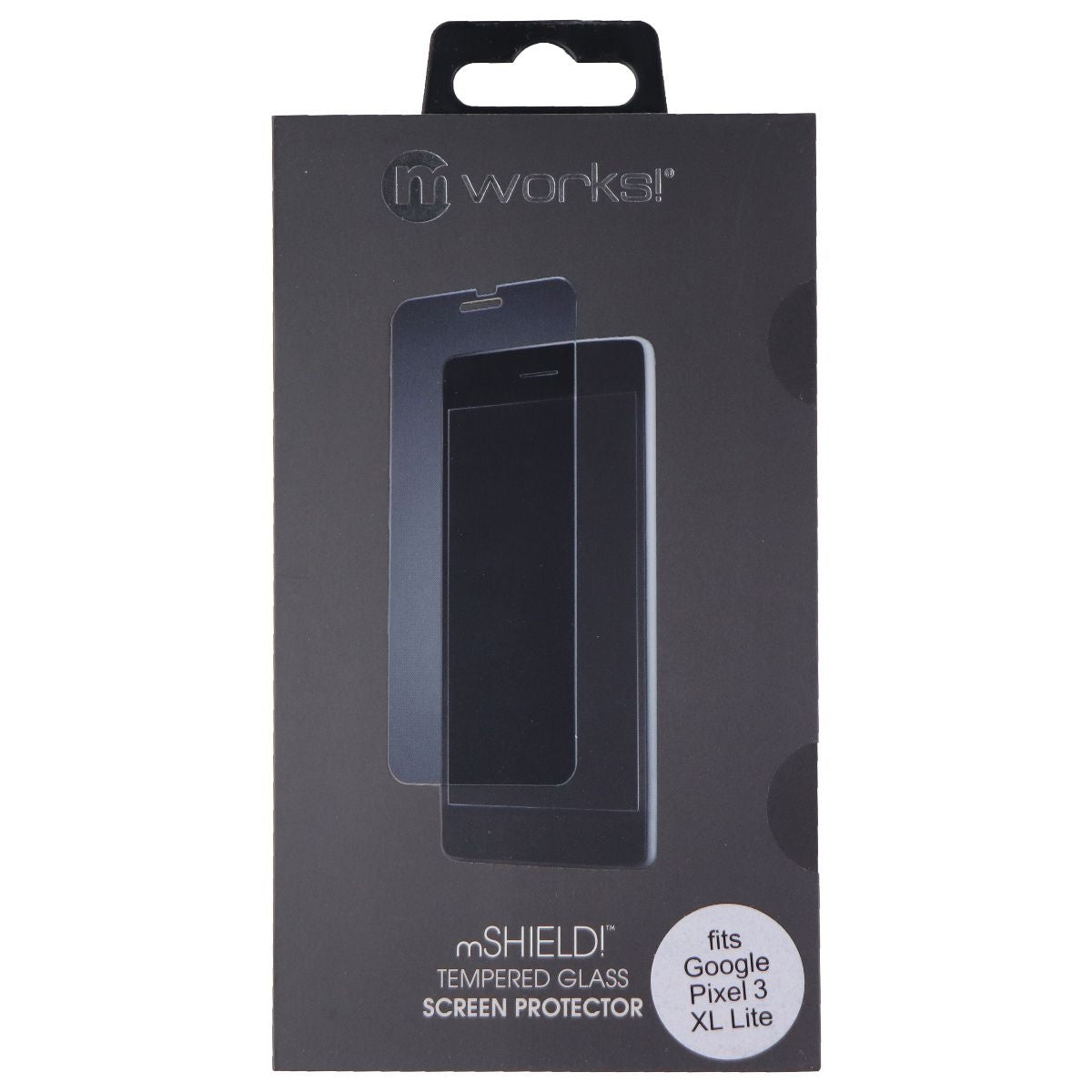 mWorks! mShield! Tempered Glass Screen for Google Pixel 3 XL Lite - Clear Cell Phone - Screen Protectors mWorks! - Simple Cell Bulk Wholesale Pricing - USA Seller