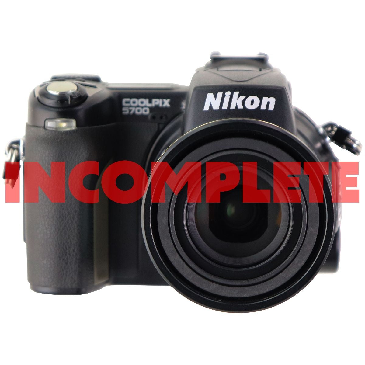 Nikon Coolpix 5700 5MP Digital Camera with 8x Optical Zoom - Black / No Strap Digital Camera - Digital & DSLR Cameras Nikon - Simple Cell Bulk Wholesale Pricing - USA Seller