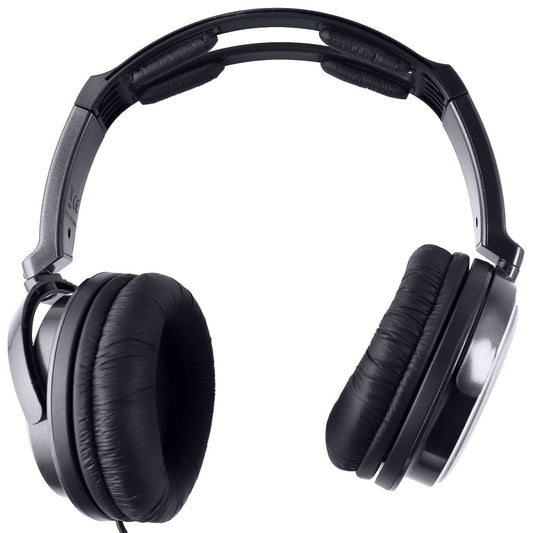 JVC Full-Size Over-Ear Wired Headphones with 1/4-in Adapter - Silver (HA-RX500) Portable Audio - Headphones JVC - Simple Cell Bulk Wholesale Pricing - USA Seller
