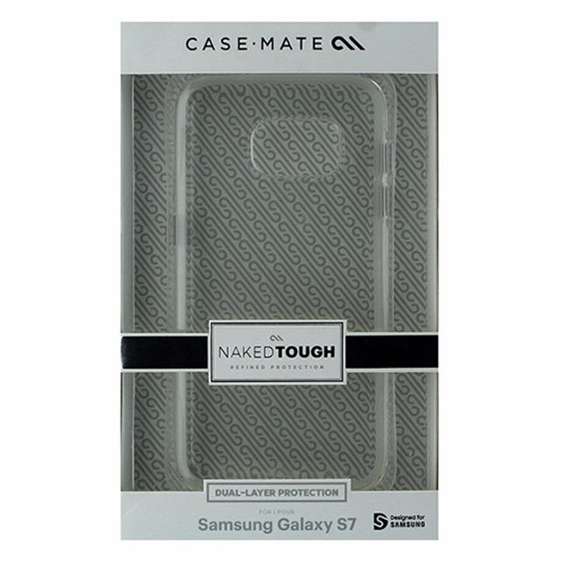 Case-Mate Naked Tough Shell Case for Samsung Galaxy S7 - Clear / Frosted Cell Phone - Cases, Covers & Skins Case-Mate - Simple Cell Bulk Wholesale Pricing - USA Seller
