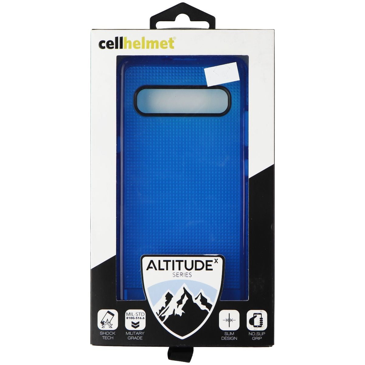 CellHelmet Altitude X Series Case for Samsung Galaxy S10 5G - Blue Cell Phone - Cases, Covers & Skins CellHelmet - Simple Cell Bulk Wholesale Pricing - USA Seller