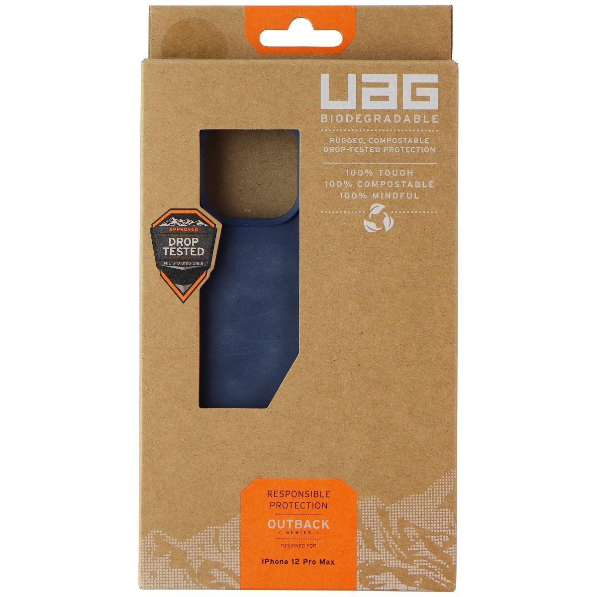 Urban Armor Gear Outback Series Case for Apple iPhone 12 Pro Max - Mallard Blue Cell Phone - Cases, Covers & Skins Urban Armor Gear - Simple Cell Bulk Wholesale Pricing - USA Seller