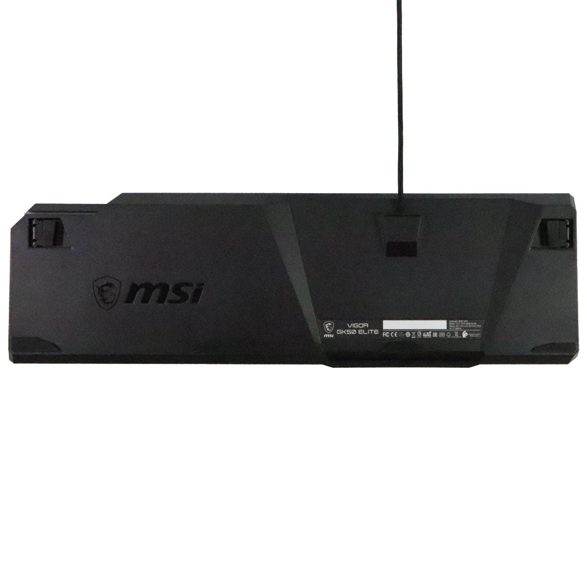 MSI Mechanical Keyboard White Switches, RGB Mystic Light (Vigor GK50 Elite BW) Gaming/Console - Keyboards & Keypads MSI - Simple Cell Bulk Wholesale Pricing - USA Seller