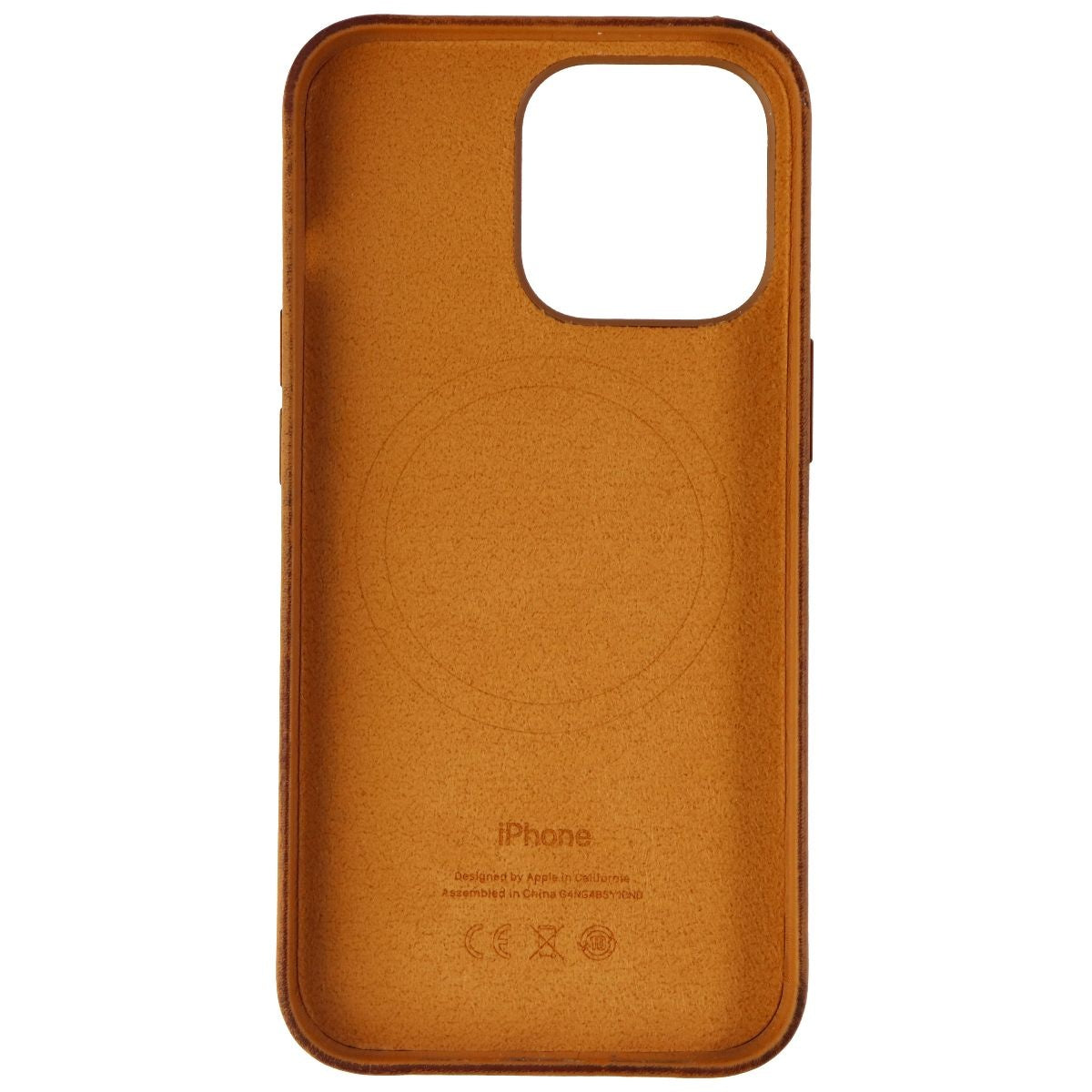 Apple Leather Case for MagSafe for Apple iPhone 13 Pro - Golden Brown Cell Phone - Cases, Covers & Skins Apple - Simple Cell Bulk Wholesale Pricing - USA Seller