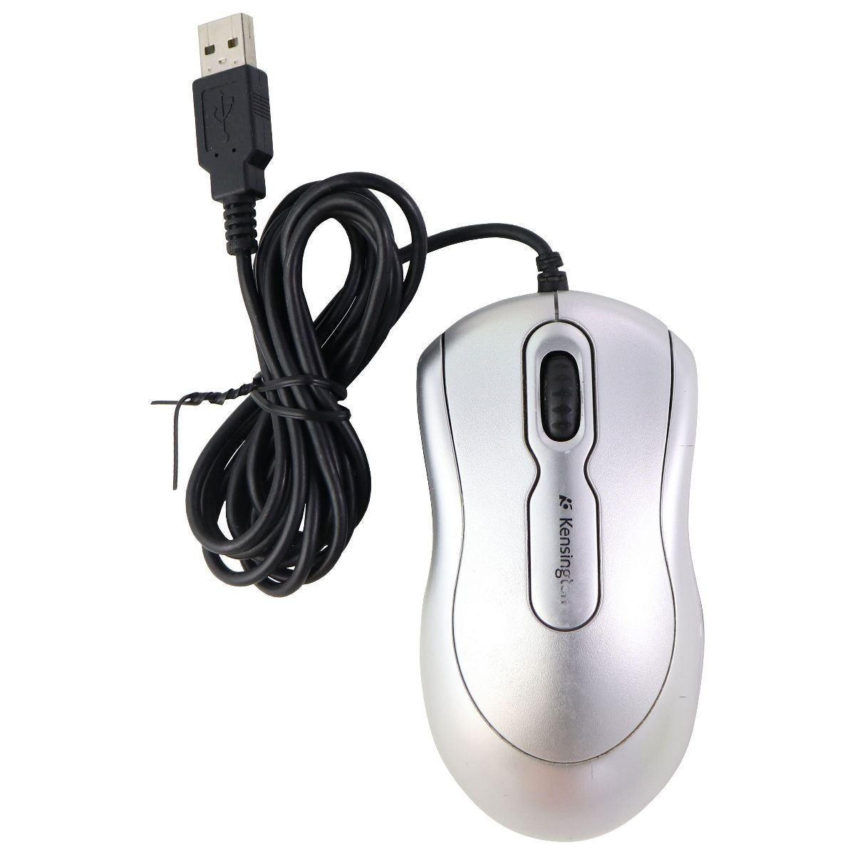Kensington Wired USB Optical Mouse for Windows PC & More - Silver (M01059) Keyboards/Mice - Mice, Trackballs & Touchpads Kensington - Simple Cell Bulk Wholesale Pricing - USA Seller
