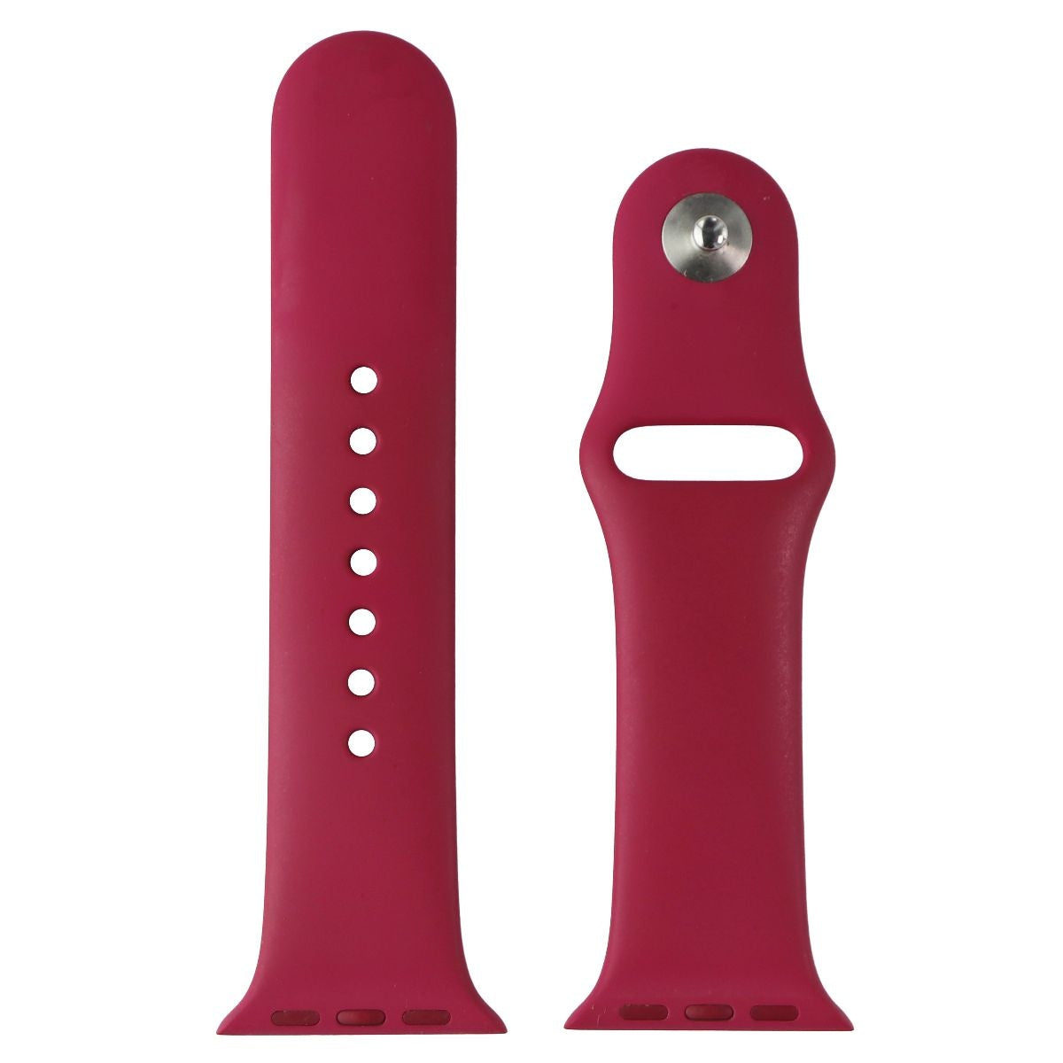 Apple (40mm) Sport Band for Apple Watch 38/40/41mm - Pomegranate (S/M Only) Smart Watch Accessories - Watch Bands Apple - Simple Cell Bulk Wholesale Pricing - USA Seller