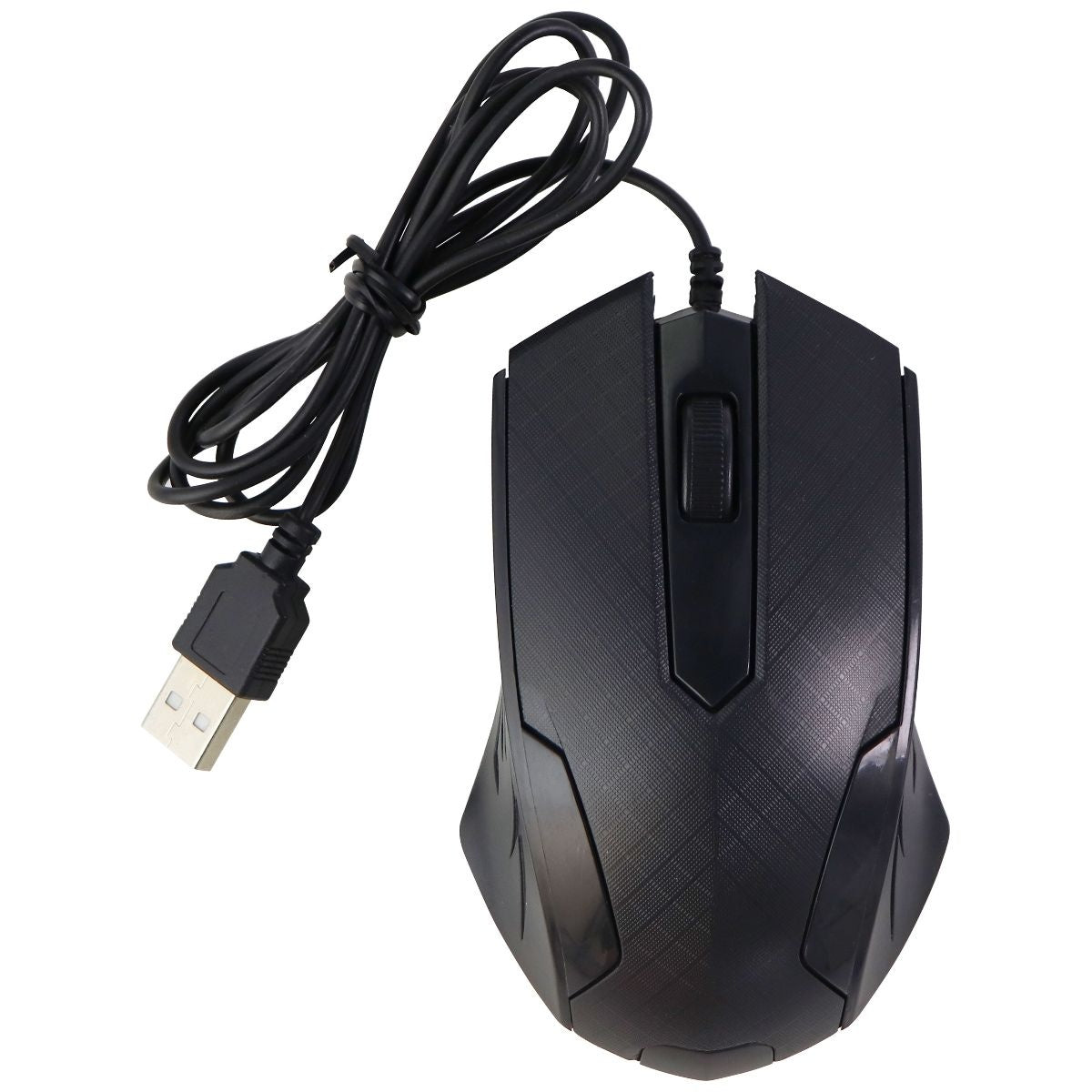 Q Micro Wired USB 3D Optical Mouse for Windows PC & More - Black Keyboards/Mice - Mice, Trackballs & Touchpads Q Micro - Simple Cell Bulk Wholesale Pricing - USA Seller