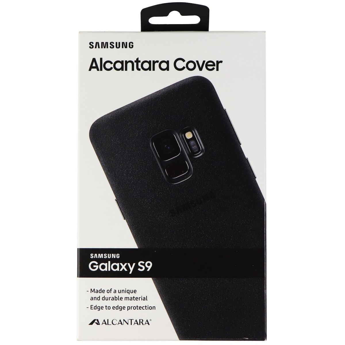 Samsung Alcantara Cover Case for Samsung Galaxy S9 - Black Cell Phone - Cases, Covers & Skins Samsung - Simple Cell Bulk Wholesale Pricing - USA Seller