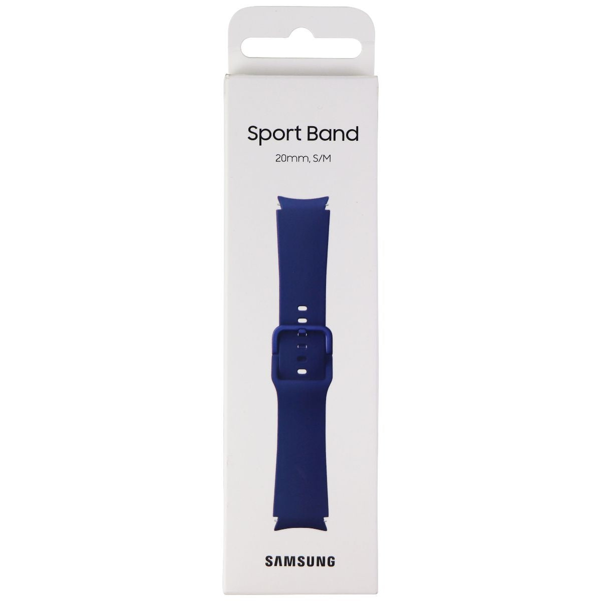 Samsung Sport Band for Galaxy Watch4 & Watch4 Classic - Navy 20mm Small/Medium Smart Watch Accessories - Watch Bands Samsung Electronics - Simple Cell Bulk Wholesale Pricing - USA Seller