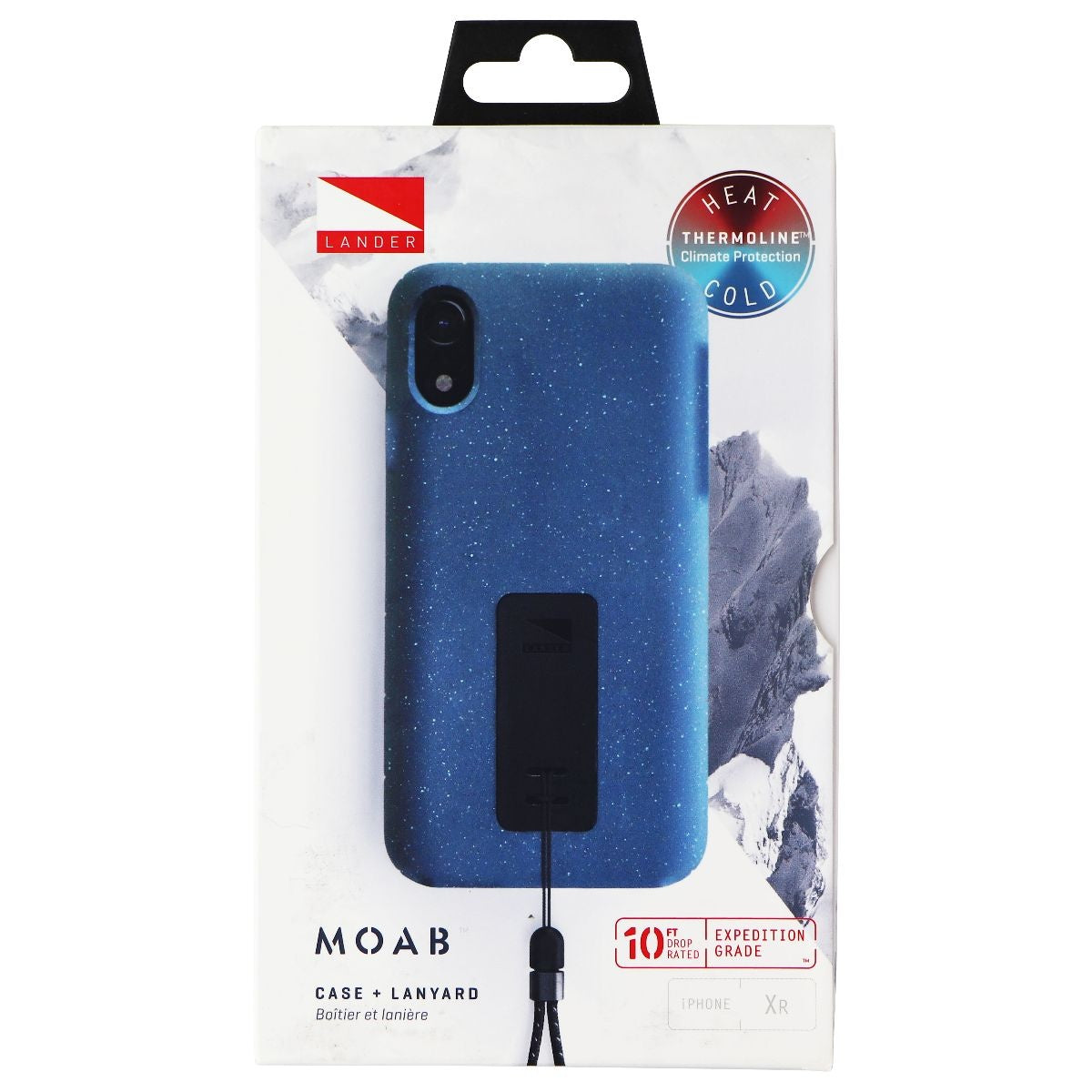 Lander Moab Series Rugged Outdoor Case for Apple iPhone XR - Blue Cell Phone - Cases, Covers & Skins Lander - Simple Cell Bulk Wholesale Pricing - USA Seller