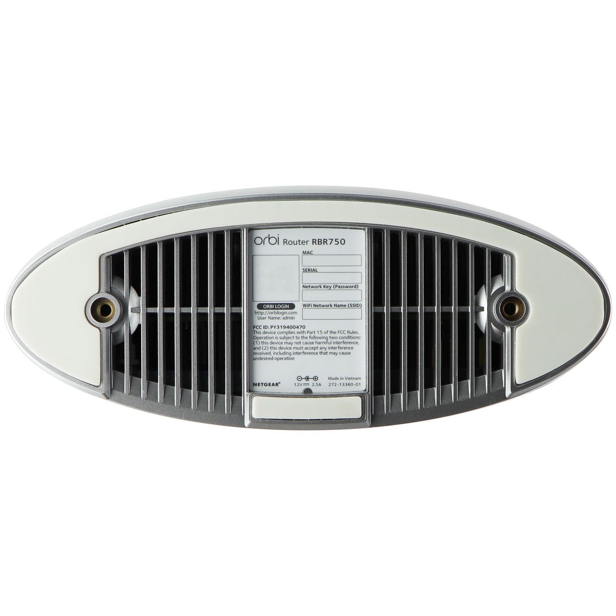 Orbi RBR750 Whole Home AX4200 Tri-Band Mesh WiFi 6 System (Router Only) Networking - Wireless Wi-Fi Routers Orbi - Simple Cell Bulk Wholesale Pricing - USA Seller