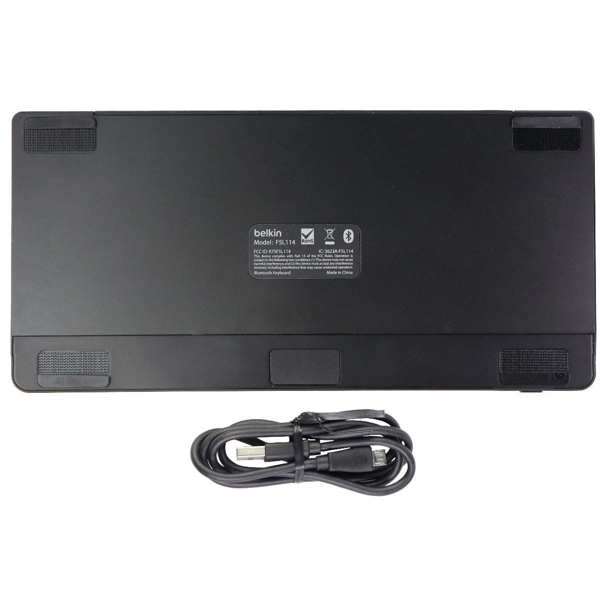 Belkin Compact Universal Bluetooth Keyboard - Black (F5L114) Gaming/Console - Keyboards & Keypads Belkin - Simple Cell Bulk Wholesale Pricing - USA Seller