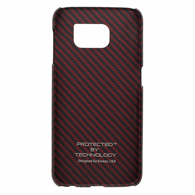 Evutec Karbon S Series Snap Case for Samsung Galaxy S6 Red and Black Cell Phone - Cases, Covers & Skins Evutec - Simple Cell Bulk Wholesale Pricing - USA Seller