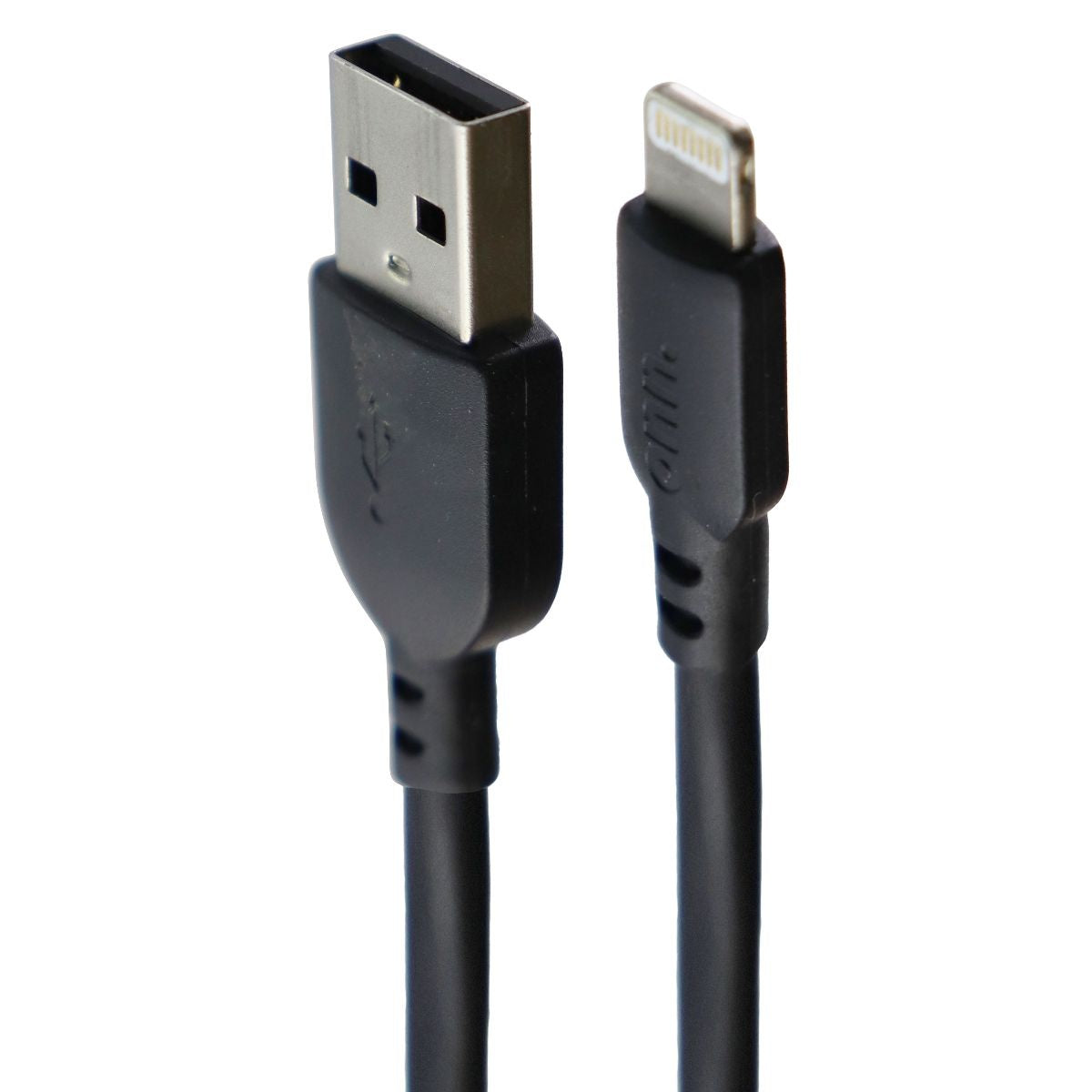 Onn (10-Foot) USB Charge and Sync Cable for iPhone/iPad/iPod - Black Cell Phone - Cables & Adapters ONN - Simple Cell Bulk Wholesale Pricing - USA Seller