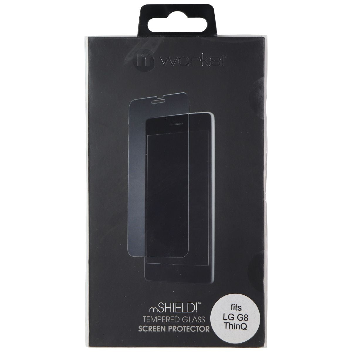 mWorks! mShield Tempered Glass Screen Protector for LG G8 ThinQ - Clear Cell Phone - Screen Protectors mWorks! - Simple Cell Bulk Wholesale Pricing - USA Seller