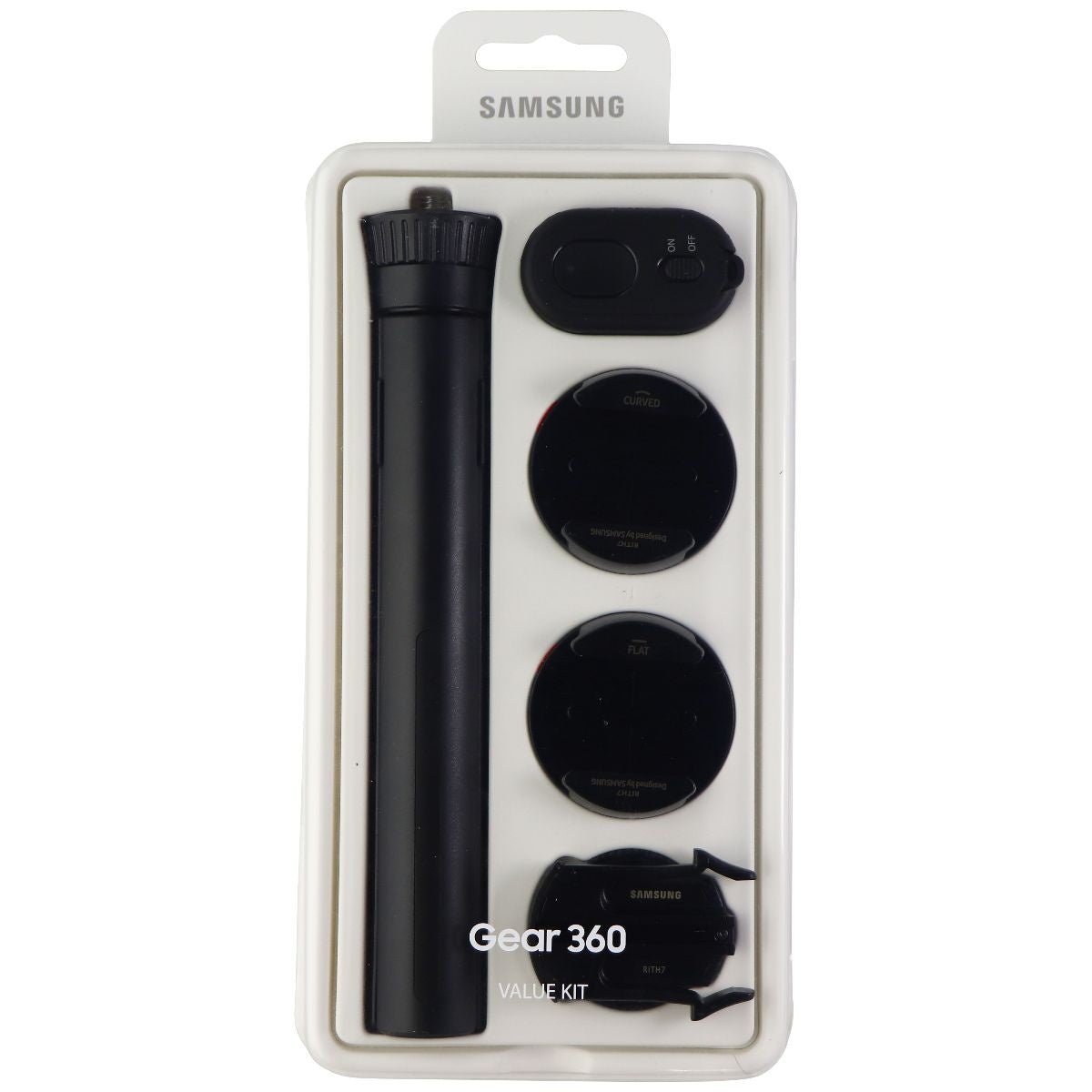 Samsung Gear 360 Accessory Starter Kit - Black (ET-YC200BBEGWW) Cell Phone - Mounts & Holders Samsung - Simple Cell Bulk Wholesale Pricing - USA Seller