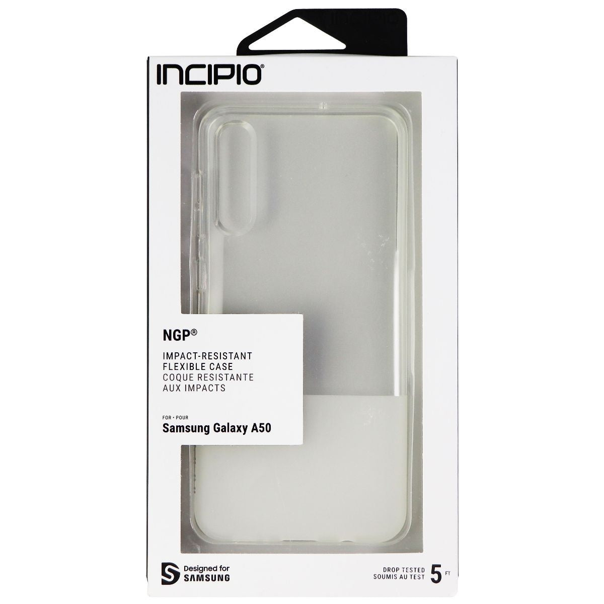 Incipio NGP Series Flexible Case for Samsung Galaxy A50 - Clear/Frost Cell Phone - Cases, Covers & Skins Incipio - Simple Cell Bulk Wholesale Pricing - USA Seller