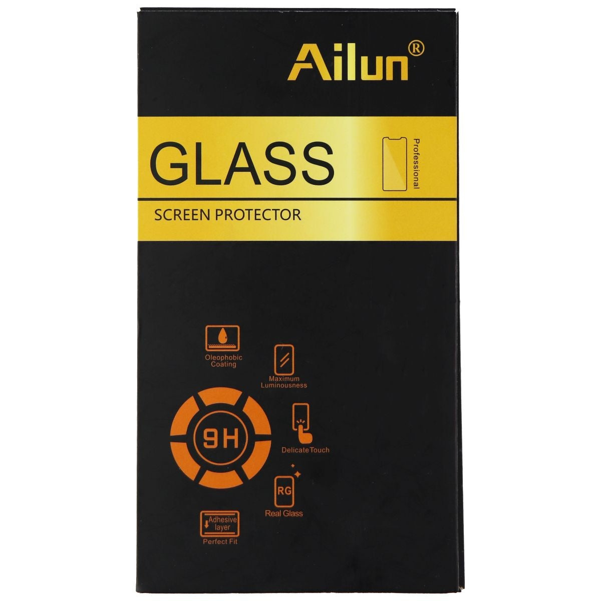 Ailun Glass Screen Protector for Apple iPhone 13 mini - Clear/2 Pack Cell Phone - Screen Protectors Ailun - Simple Cell Bulk Wholesale Pricing - USA Seller