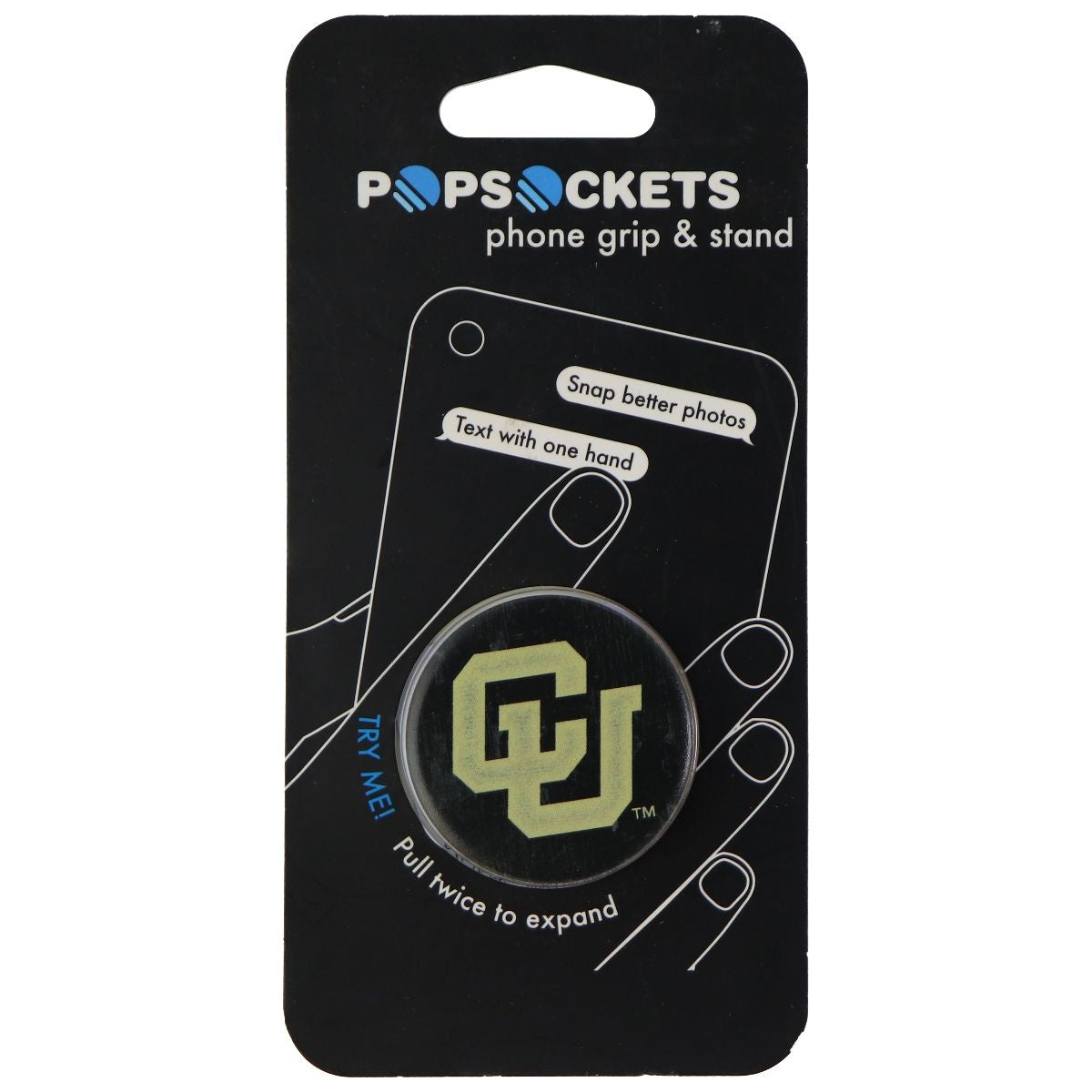 PopSockets: Collapsible Grip and Stand for Phones and Tablets - CU Heritage Cell Phone - Mounts & Holders PopSockets - Simple Cell Bulk Wholesale Pricing - USA Seller