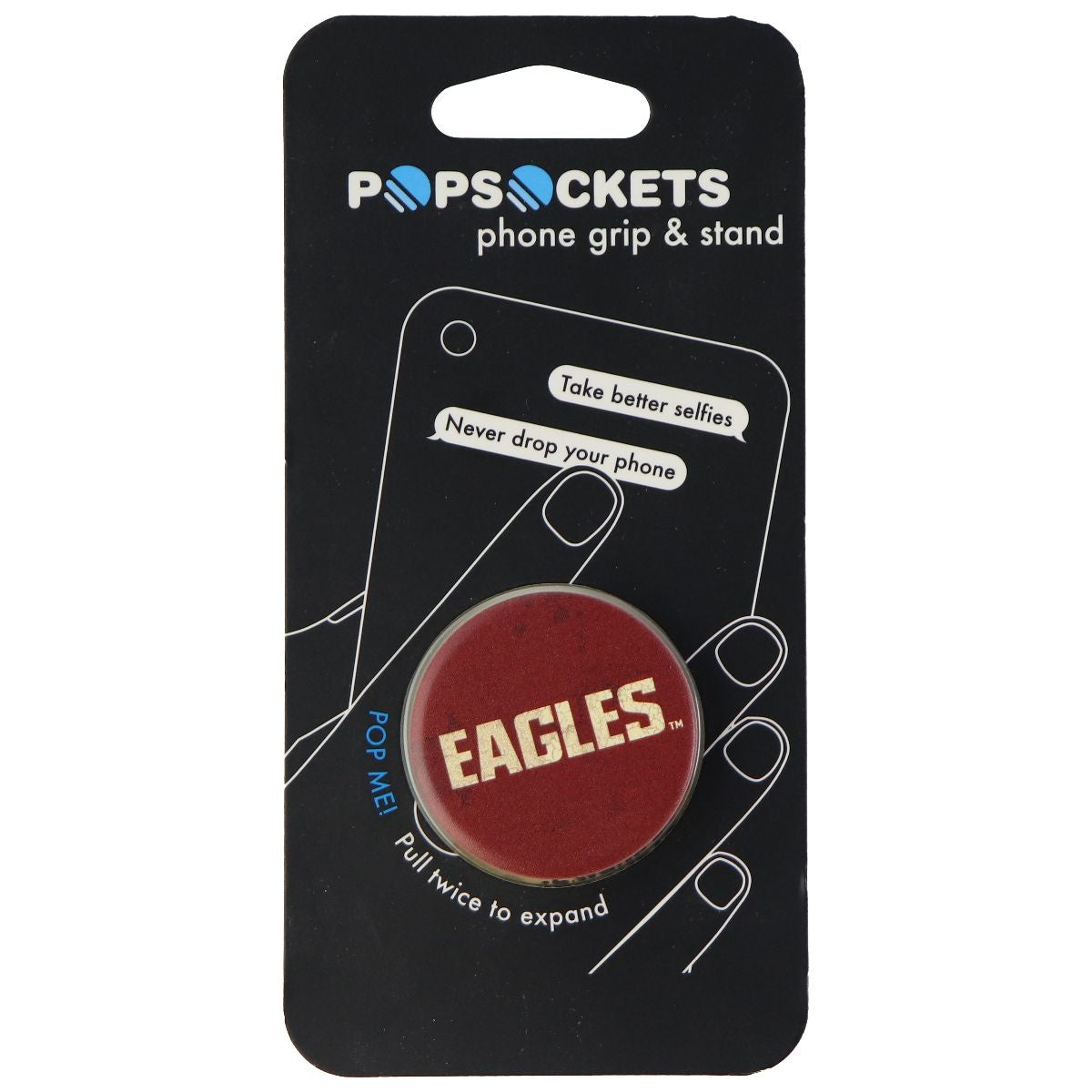 PopSockets Collapsible Grip & Stand for Phones and Tablets - Boston Eagles Cell Phone - Mounts & Holders PopSockets - Simple Cell Bulk Wholesale Pricing - USA Seller