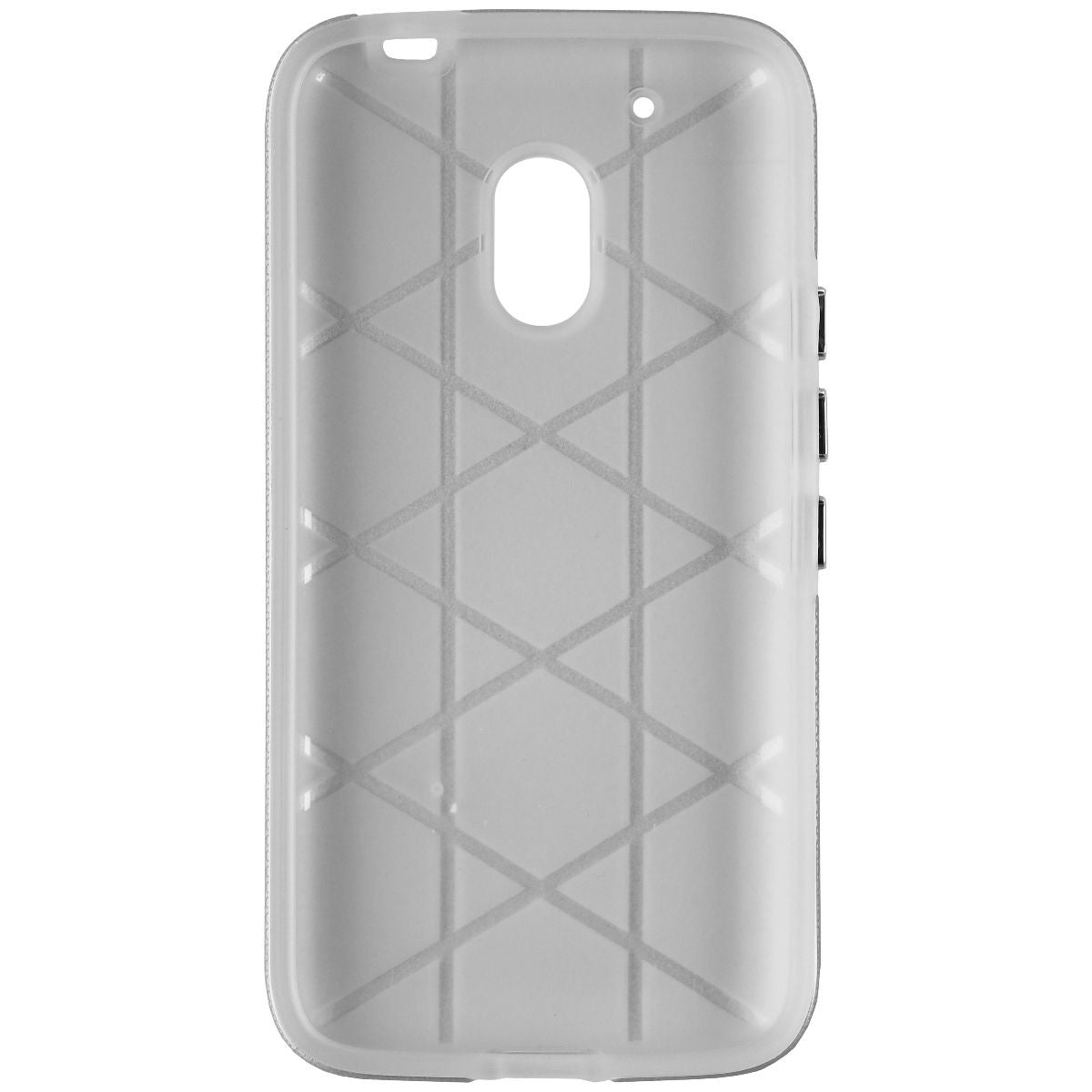 Avoca MobilePro Hardshell Case for Motorola G4 Play (2016 Model) - Silver/Frost Cell Phone - Cases, Covers & Skins Avoca - Simple Cell Bulk Wholesale Pricing - USA Seller