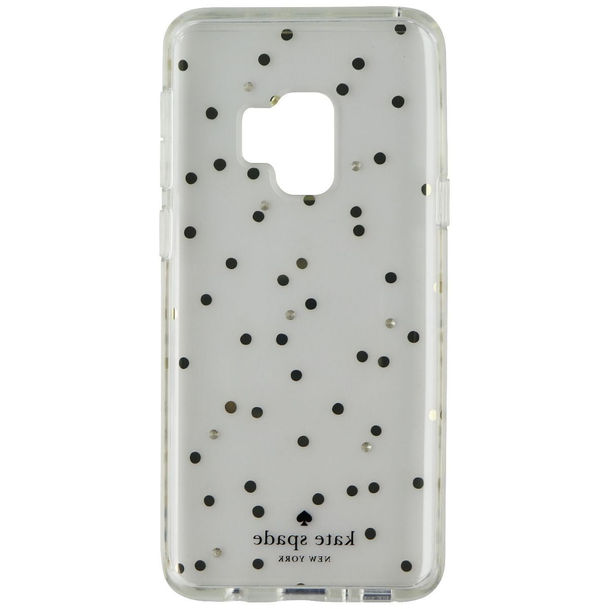 Kate Spade Protective Hardshell Case for Galaxy S9 - Scatter Dot Gold/Clear Cell Phone - Cases, Covers & Skins Kate Spade - Simple Cell Bulk Wholesale Pricing - USA Seller