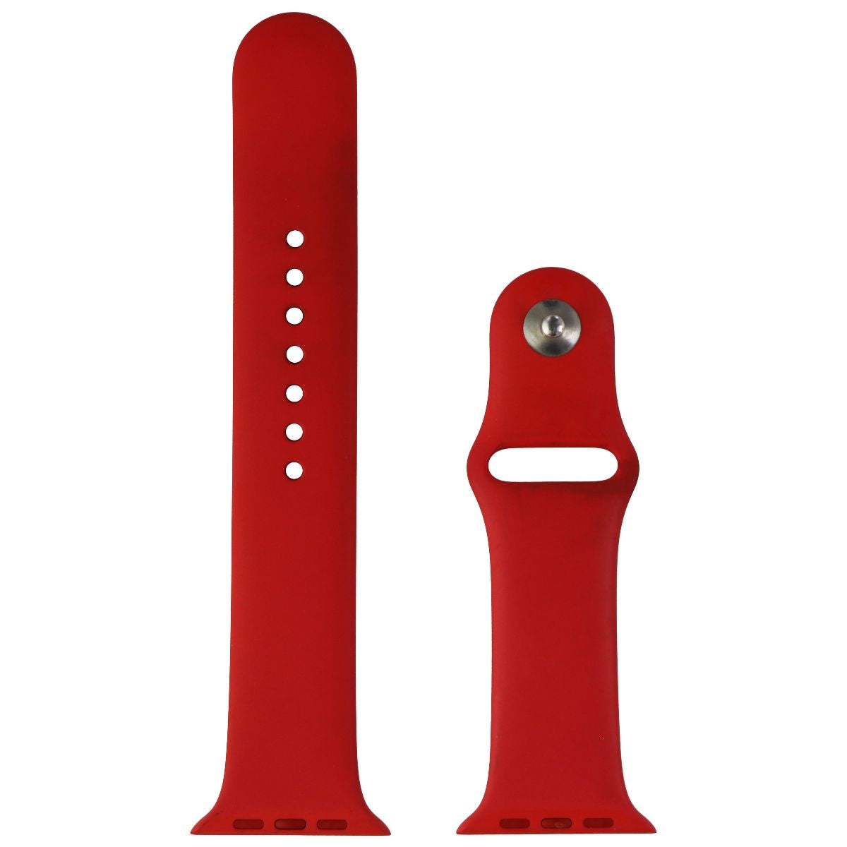44mm Sport Band for Apple Watches All Series 45/44/42mm - Red 3rd Gen (M/L) Smart Watch Accessories - Watch Bands Apple - Simple Cell Bulk Wholesale Pricing - USA Seller
