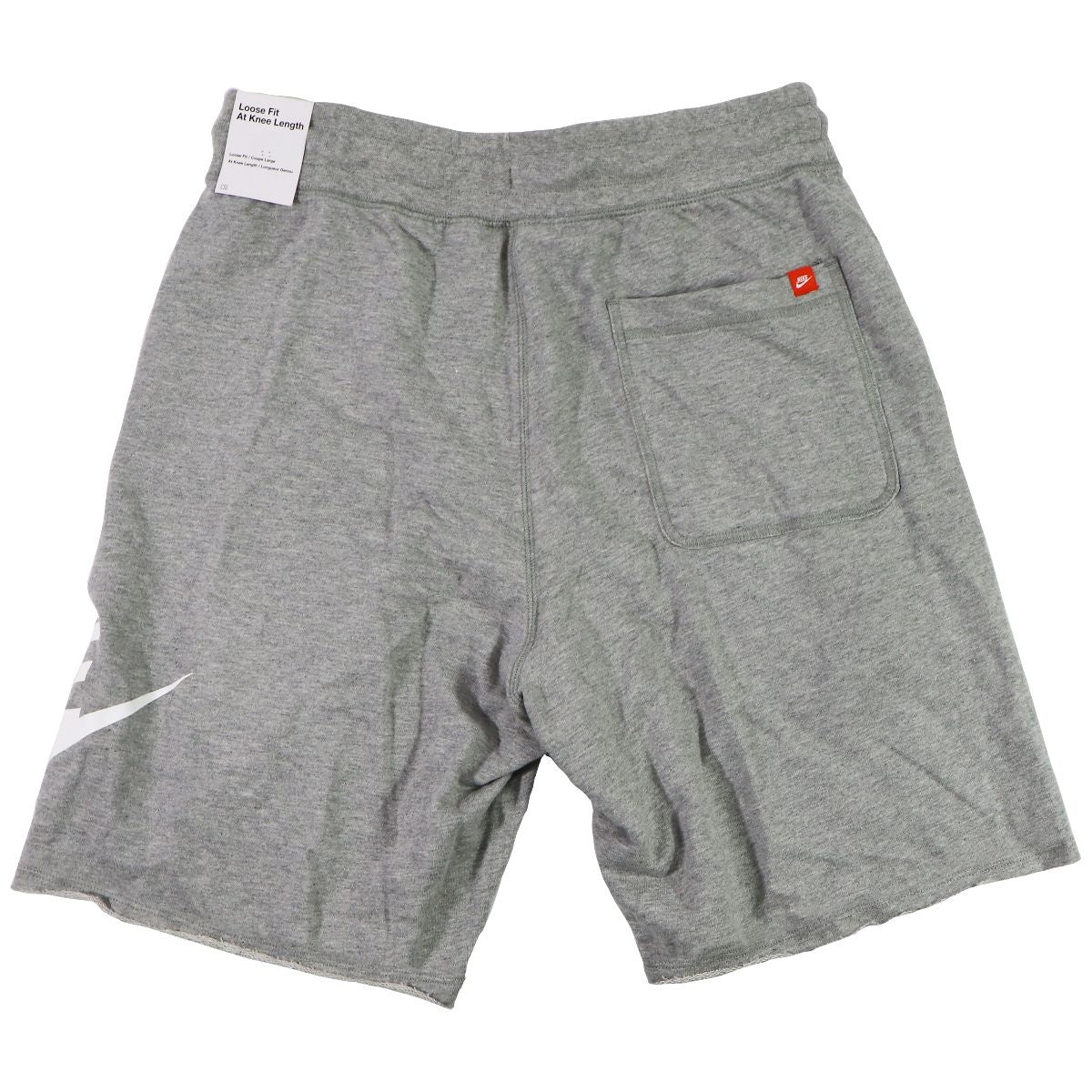 Nike Mens Aw77 French Terry Alumni Shorts - Grey/White (Size: Medium) Other Sporting Goods Nike - Simple Cell Bulk Wholesale Pricing - USA Seller