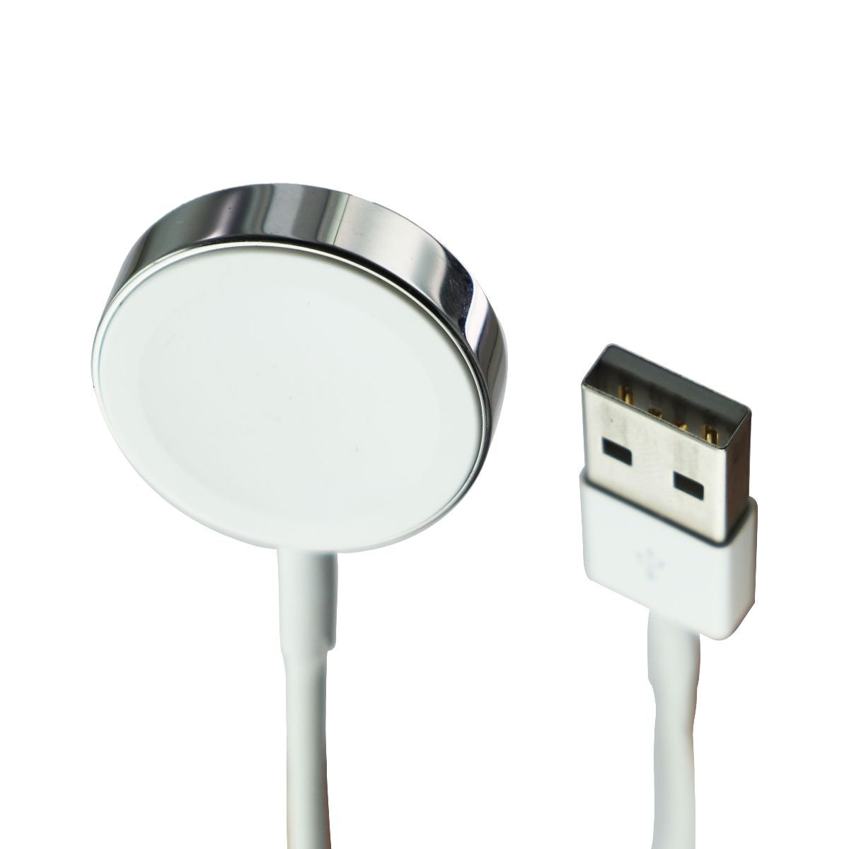 Apple Watch Magnetic USB Charging Cable (1-Foot) - White A1570 Smart Watch Accessories - Chargers & Docking Stations Apple - Simple Cell Bulk Wholesale Pricing - USA Seller