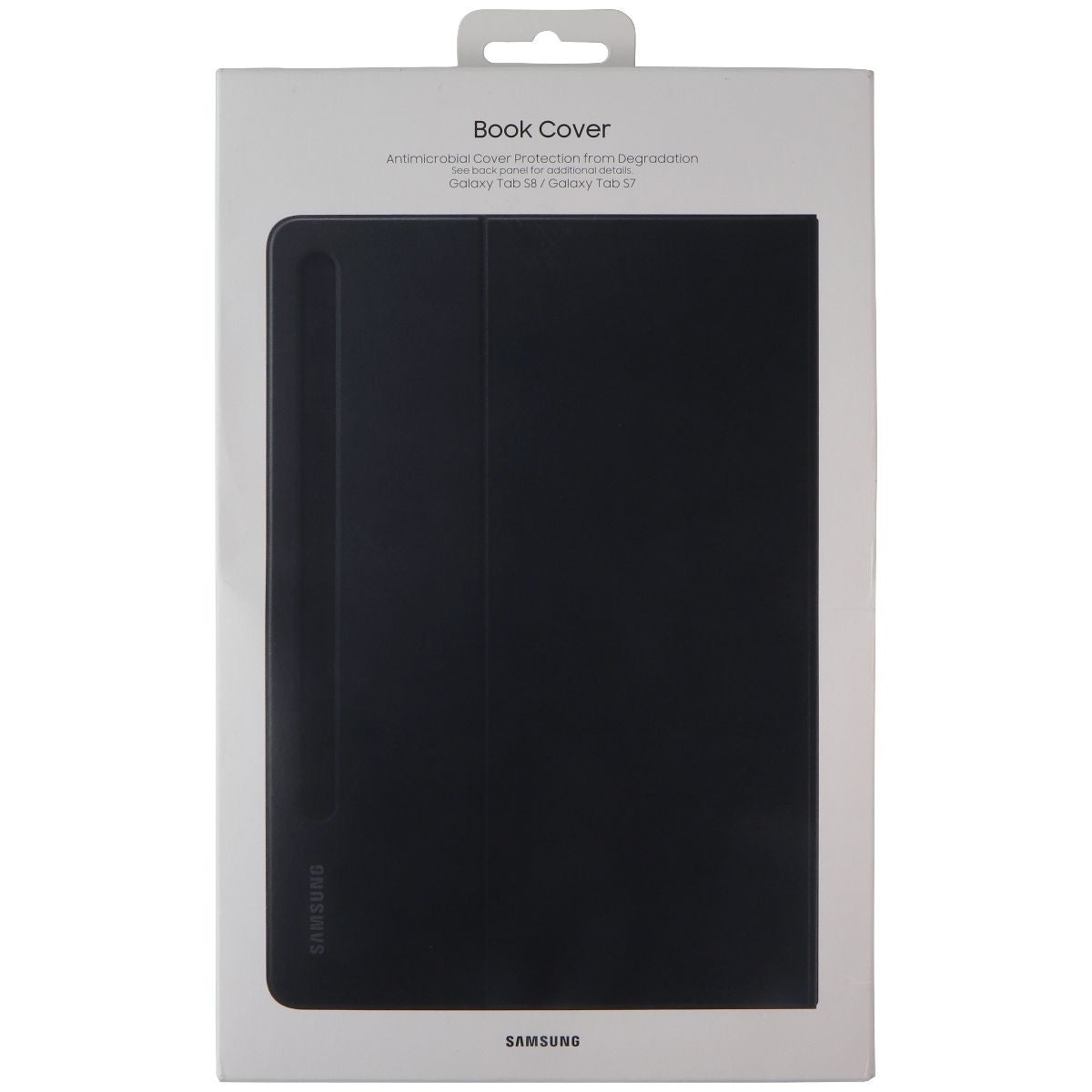 Samsung Book Cover for Samsung Galaxy Tab S7 / Galaxy Tab S8 - Mystic Black iPad/Tablet Accessories - Cases, Covers, Keyboard Folios Samsung - Simple Cell Bulk Wholesale Pricing - USA Seller