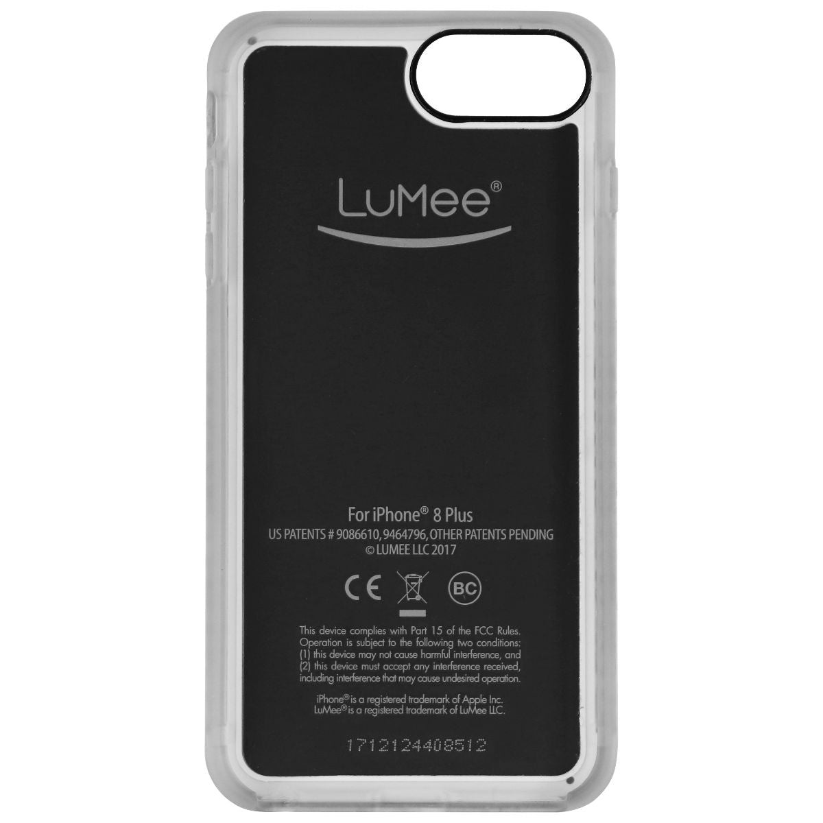 LuMee Duo Selfie LED Case for iPhone 8 Plus and iPhone 7 Plus - Pink Quartz Cell Phone - Cases, Covers & Skins LuMee - Simple Cell Bulk Wholesale Pricing - USA Seller