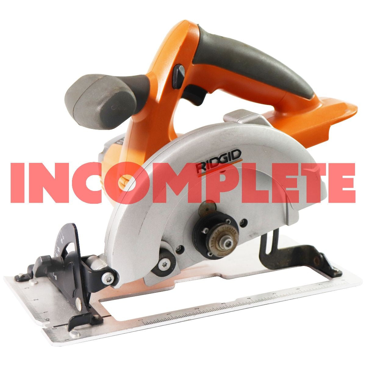 RIDGID R845 18V Cordless 6 1 2 inch Handheld Circular Saw Orange Gray