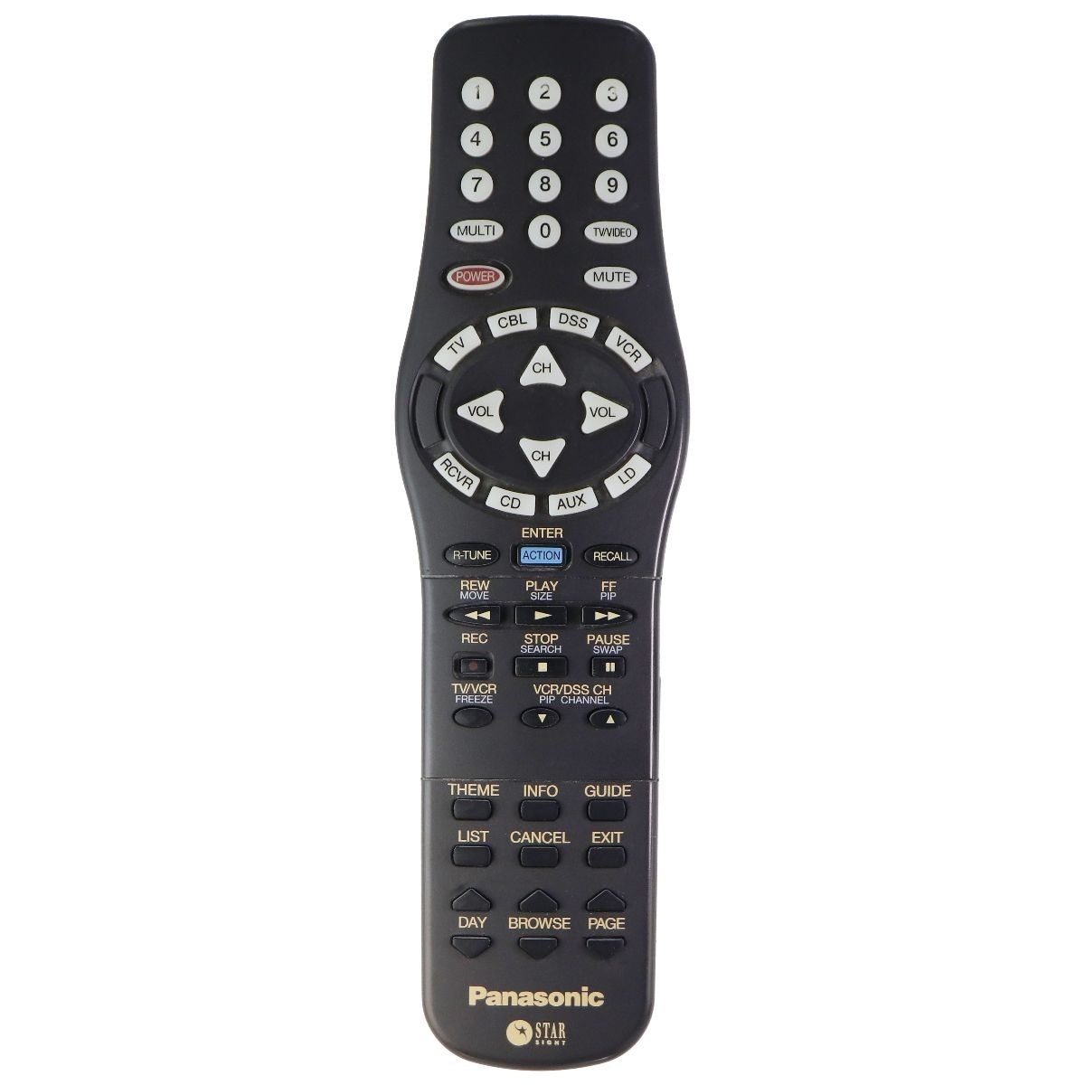 Panasonic TNQ2AE004 TV Remote Control for CT31XF43 CT35XF53 PT61SX60 PT61XF60 TV, Video & Audio Accessories - Remote Controls Panasonic - Simple Cell Bulk Wholesale Pricing - USA Seller