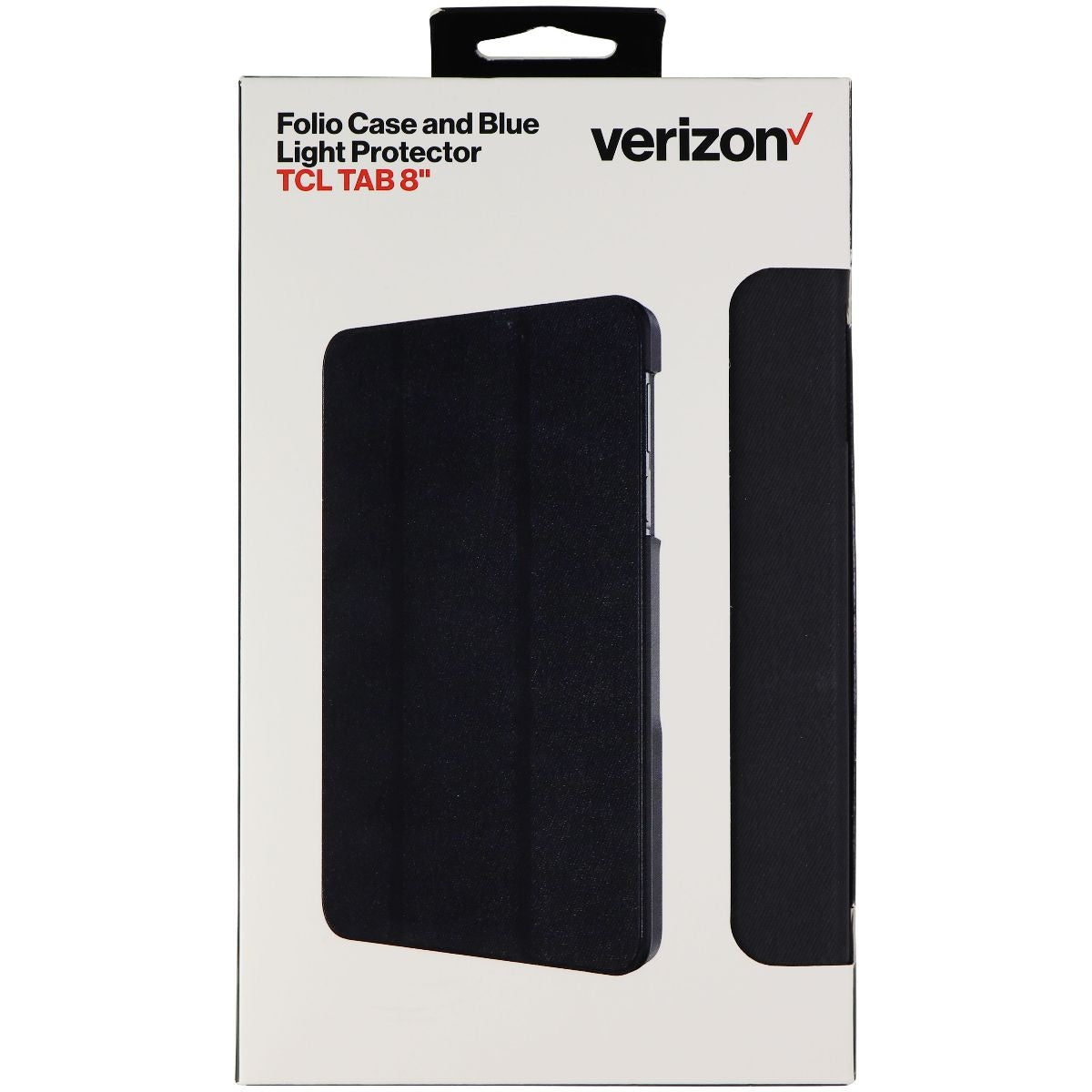 Verizon Hardshell Folio Case and Screen Protector for TCL Tab 8-inch - Black iPad/Tablet Accessories - Cases, Covers, Keyboard Folios Verizon - Simple Cell Bulk Wholesale Pricing - USA Seller