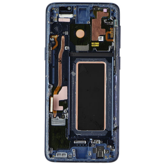 Repair Part - Replacement LCD + Frame for Samsung Galaxy S9 - Coral Blue Cell Phone - Replacement Parts & Tools Unbranded - Simple Cell Bulk Wholesale Pricing - USA Seller