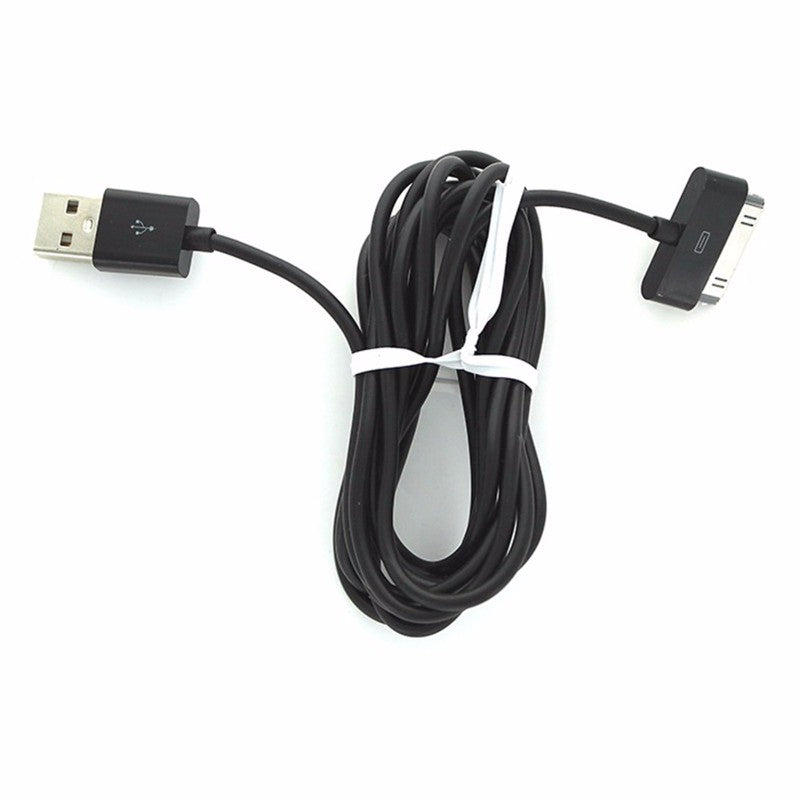 Generic (T9N0Z2EH) USB Charging Cable for 30 Pin Devices - Black Cell Phone - Cables & Adapters Unbranded - Simple Cell Bulk Wholesale Pricing - USA Seller
