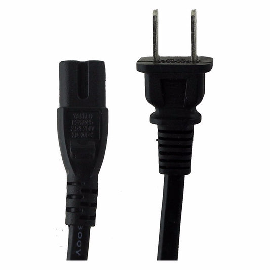 US 2-Prong Port AC Power Cord/Cable for PS2 PS3 Slim Computer/Network - Power Cables & Connectors Unbranded    - Simple Cell Bulk Wholesale Pricing - USA Seller