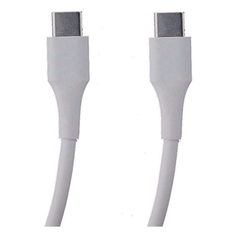 Google 3.5Ft Charge and Sync Data Cable for USB-C Devices - White/Blue Notch Cell Phone - Cables & Adapters Google - Simple Cell Bulk Wholesale Pricing - USA Seller