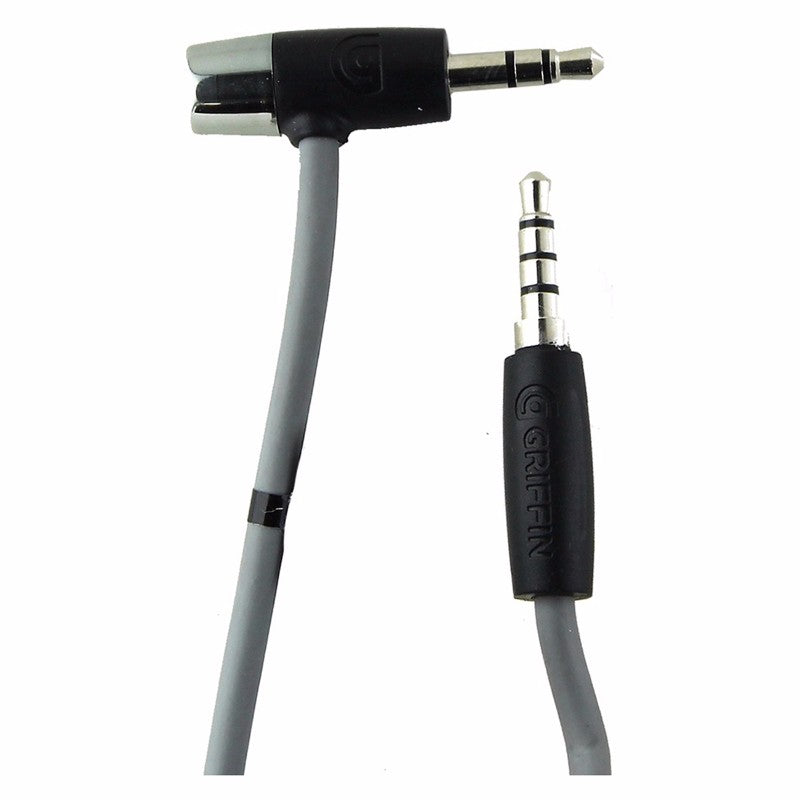 Griffin ( GC17090 ) Audio Cable for 3.5mm Devices - Gray and Black Cell Phone - Cables & Adapters Griffin - Simple Cell Bulk Wholesale Pricing - USA Seller
