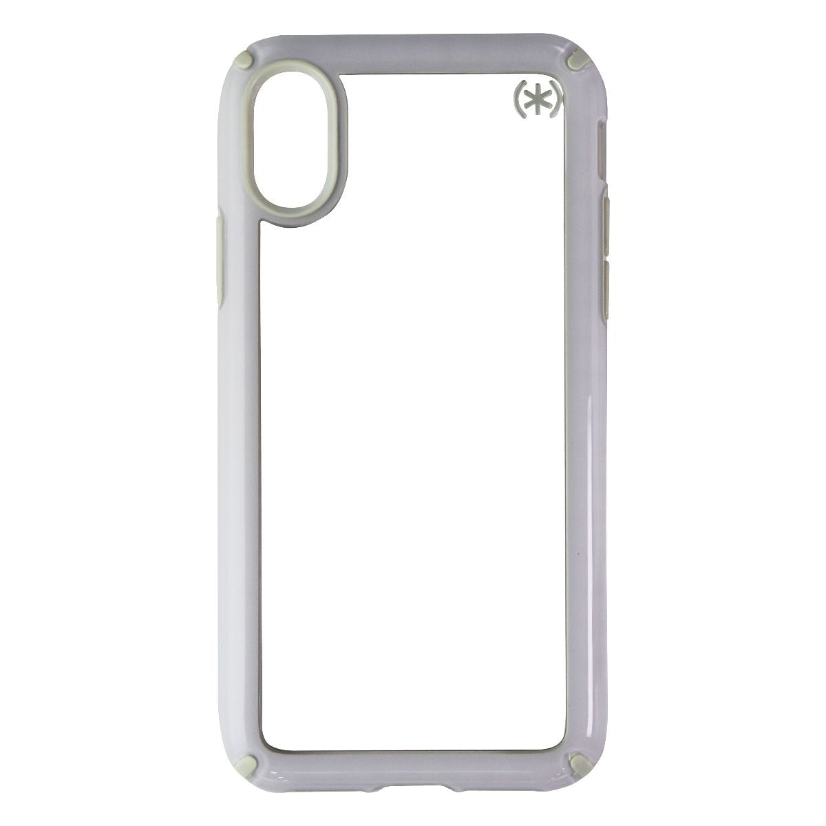 Speck Presidio Show Series Hybrid Case for Apple iPhone XS / X - Clear/White Cell Phone - Cases, Covers & Skins Speck - Simple Cell Bulk Wholesale Pricing - USA Seller