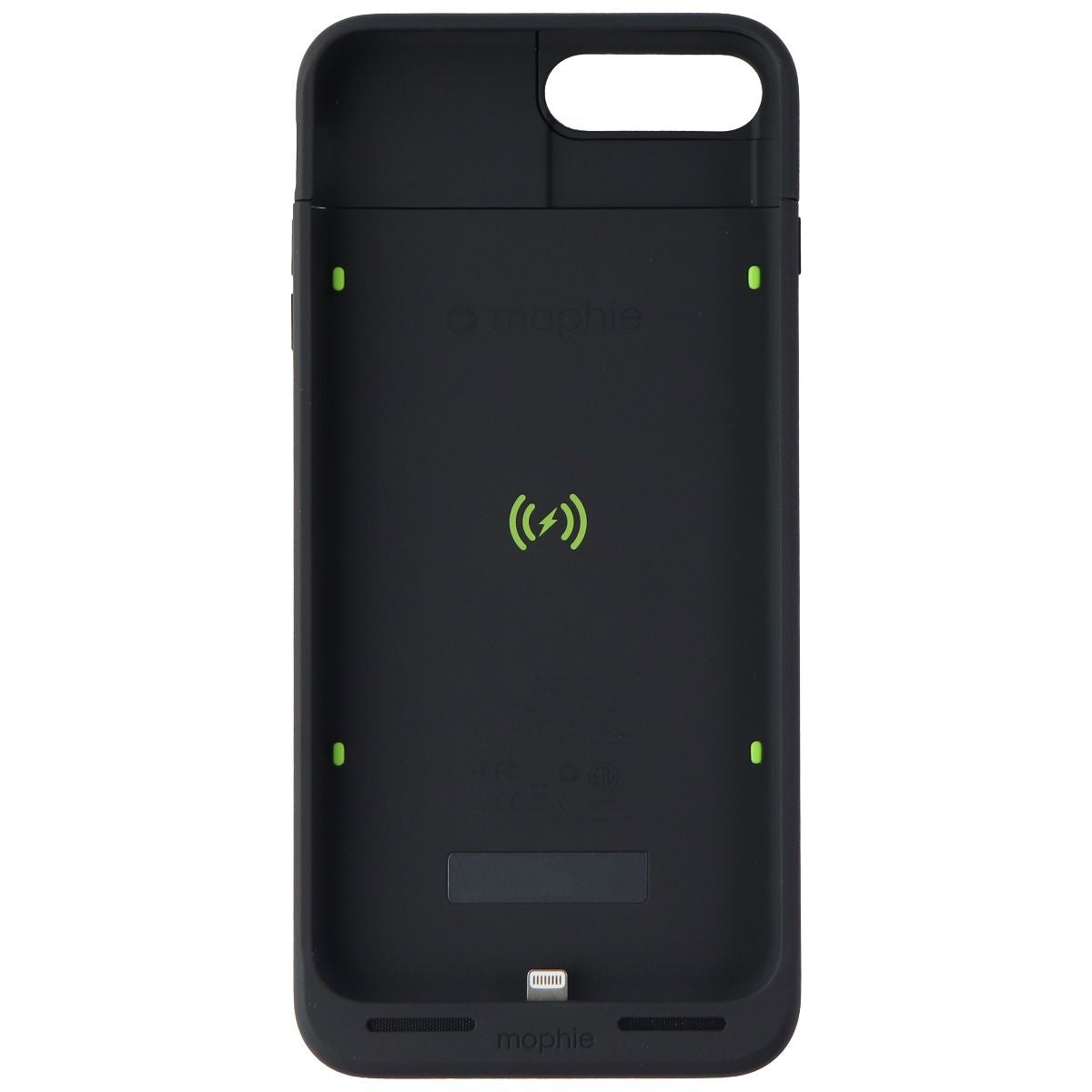 Mophie Juice Pack Air 2420mAh Qi Charging Case for iPhone 8 Plus/7 Plus - Black Cell Phone - Cases, Covers & Skins Mophie - Simple Cell Bulk Wholesale Pricing - USA Seller