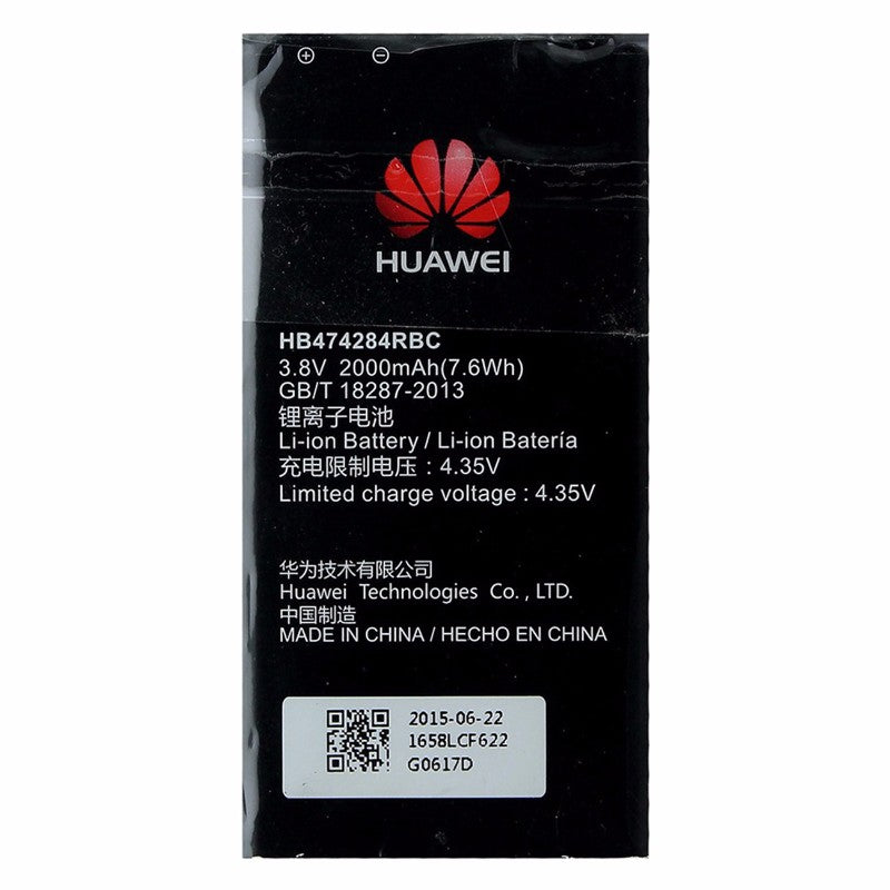 Huawei OEM Replacement 2000mAh Battery HB474284RBC Cell Phone - Batteries Huawei - Simple Cell Bulk Wholesale Pricing - USA Seller