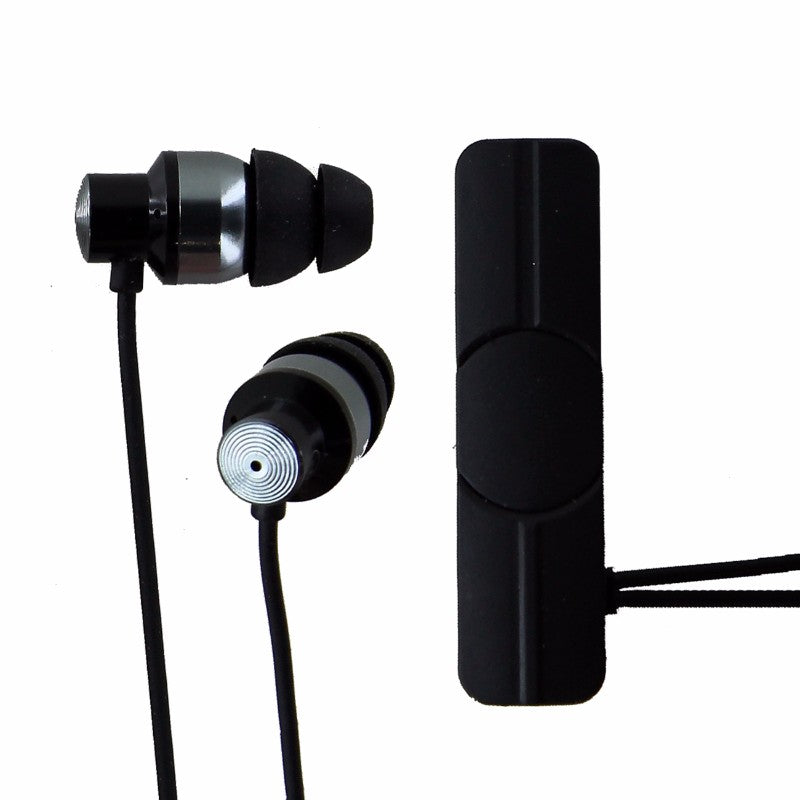 iFrogz Audio Impulse Wireless Universal Bluetooth Earbuds - Black / Silver Portable Audio - Headphones iFrogz - Simple Cell Bulk Wholesale Pricing - USA Seller