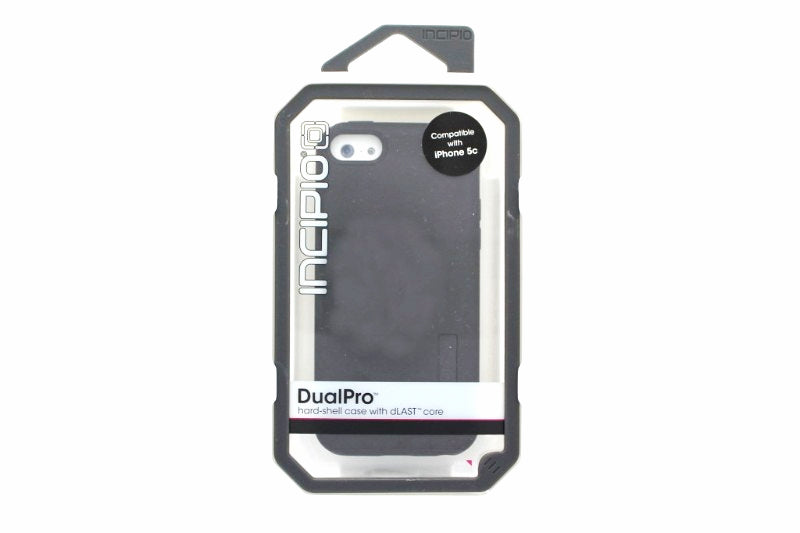 Incipio DualPro Case Cover for Apple iPhone 5C - Black Cell Phone - Cases, Covers & Skins Incipio - Simple Cell Bulk Wholesale Pricing - USA Seller