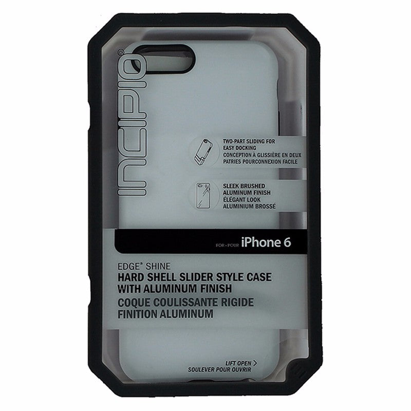 Incipio Edge Shine Hard Shell Case for Apple iPhone 6/6s - White / Black Cell Phone - Cases, Covers & Skins Incipio - Simple Cell Bulk Wholesale Pricing - USA Seller