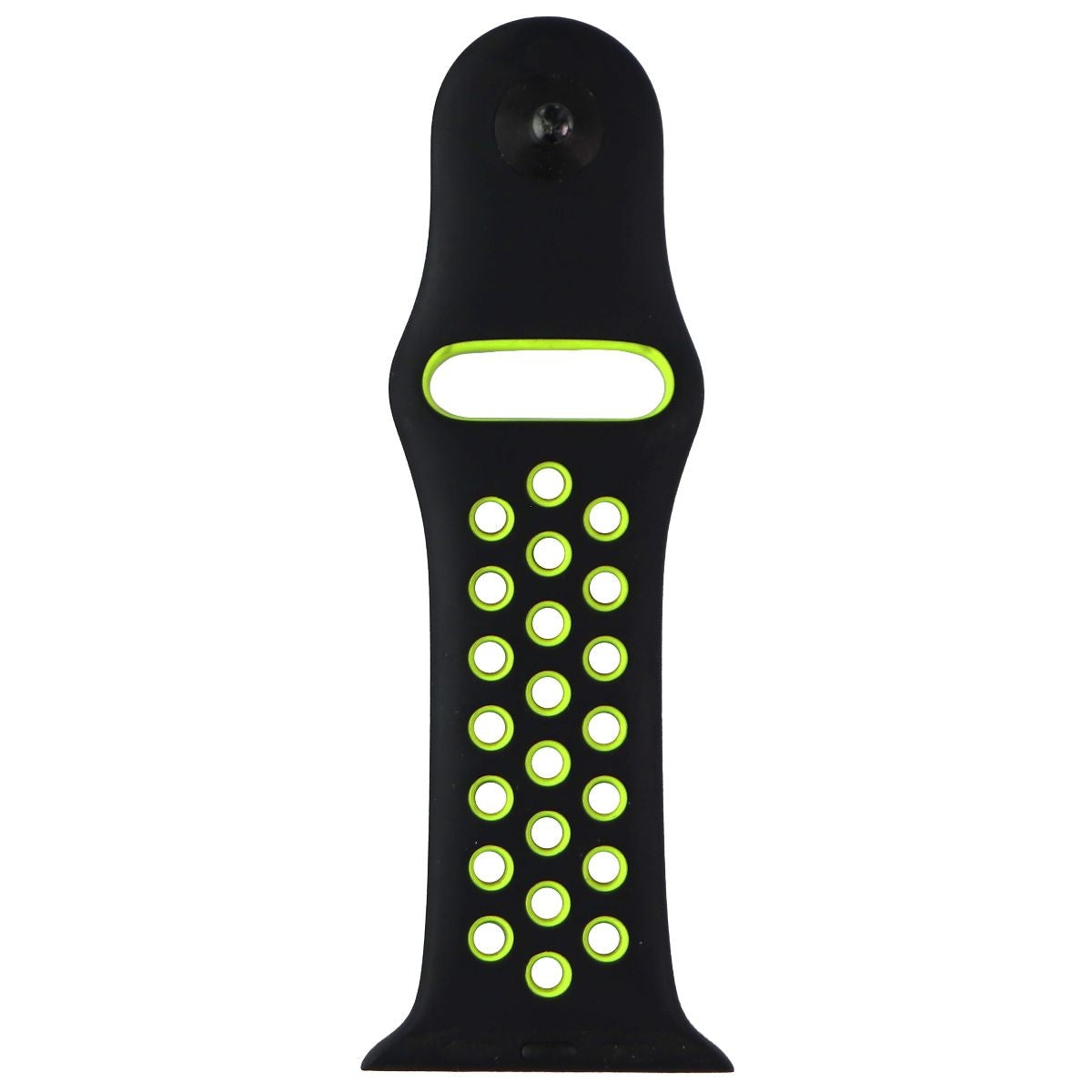 Replacement Nike Clasp (38mm) for Apple Watch Band 38/40/41mm - Black / Volt Smart Watch Accessories - Watch Bands Apple - Simple Cell Bulk Wholesale Pricing - USA Seller