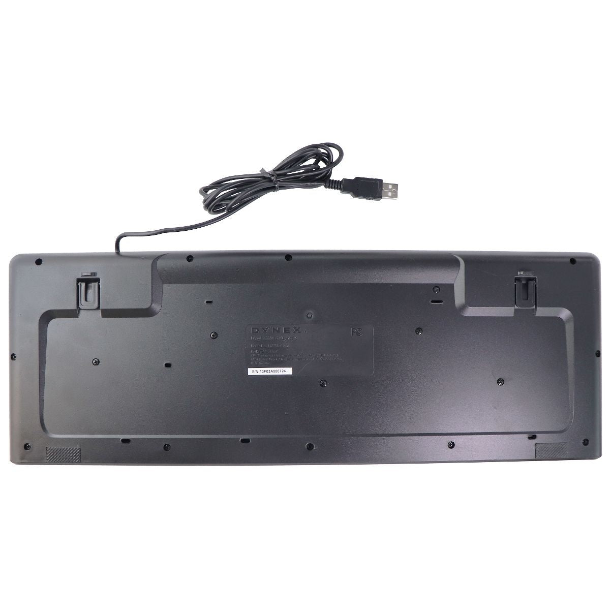 Dynex Wired USB Standard Full Size Keyboard for PC & More - Black (DX-WRK1401) Gaming/Console - Keyboards & Keypads Dynex - Simple Cell Bulk Wholesale Pricing - USA Seller